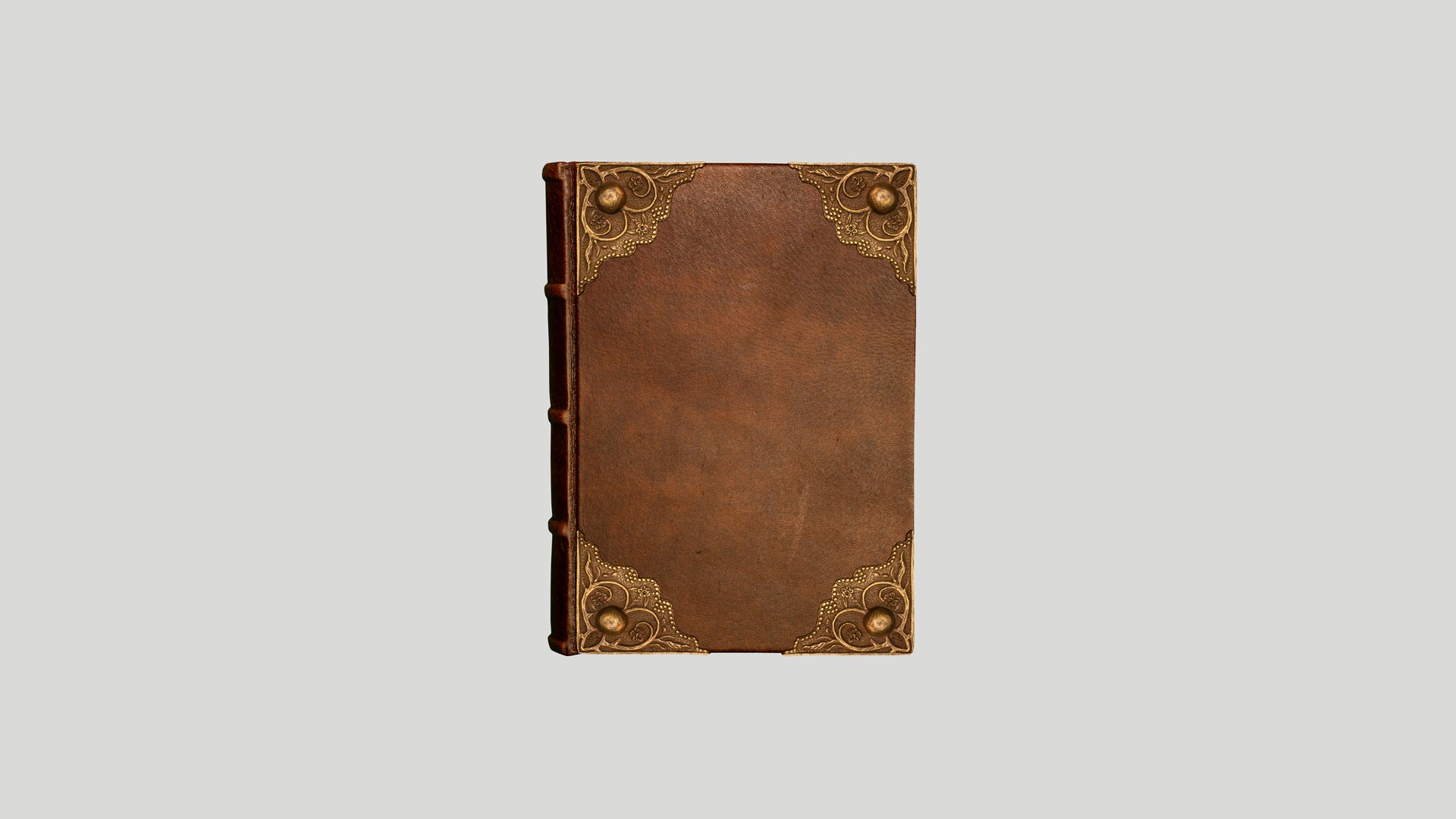 15x21 notebook with brass applications