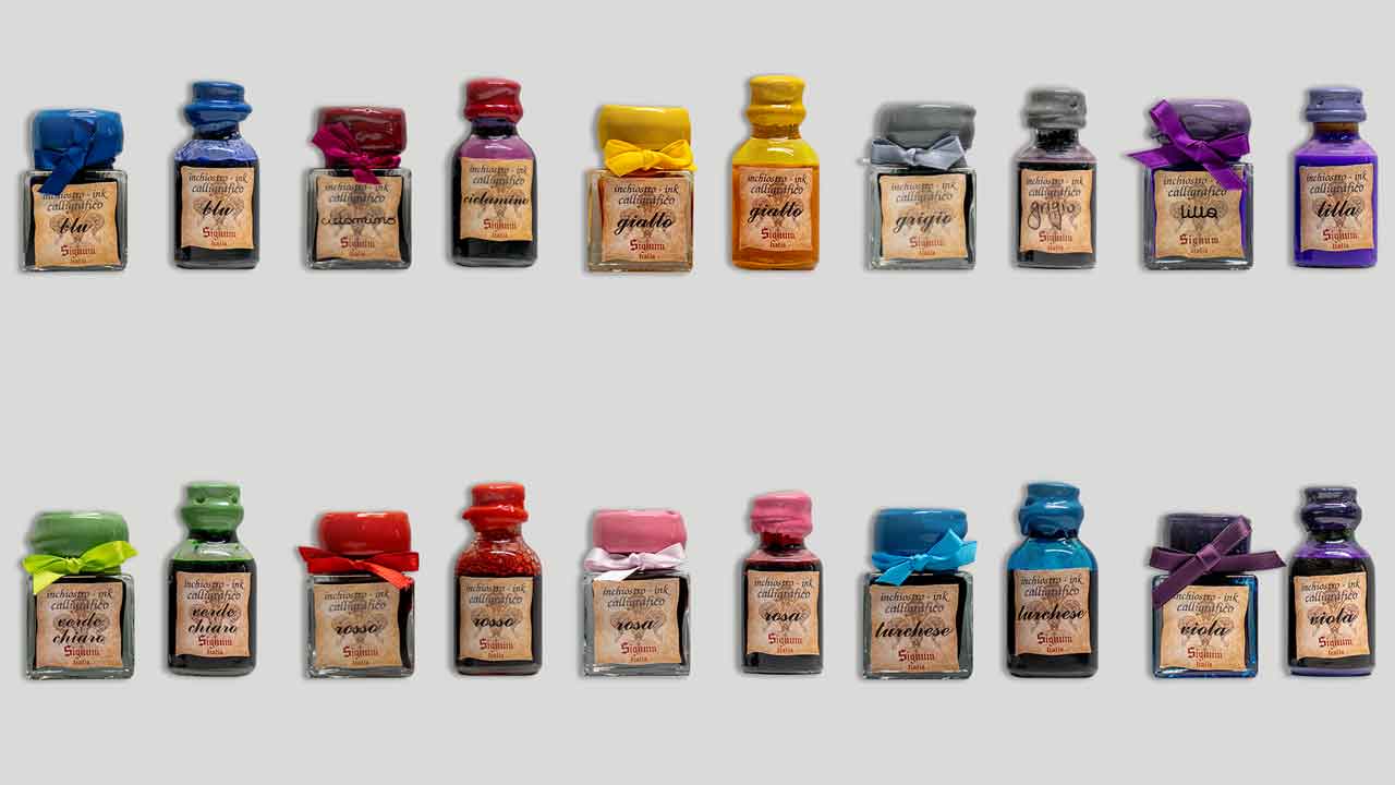 Inchiostri calligrafici