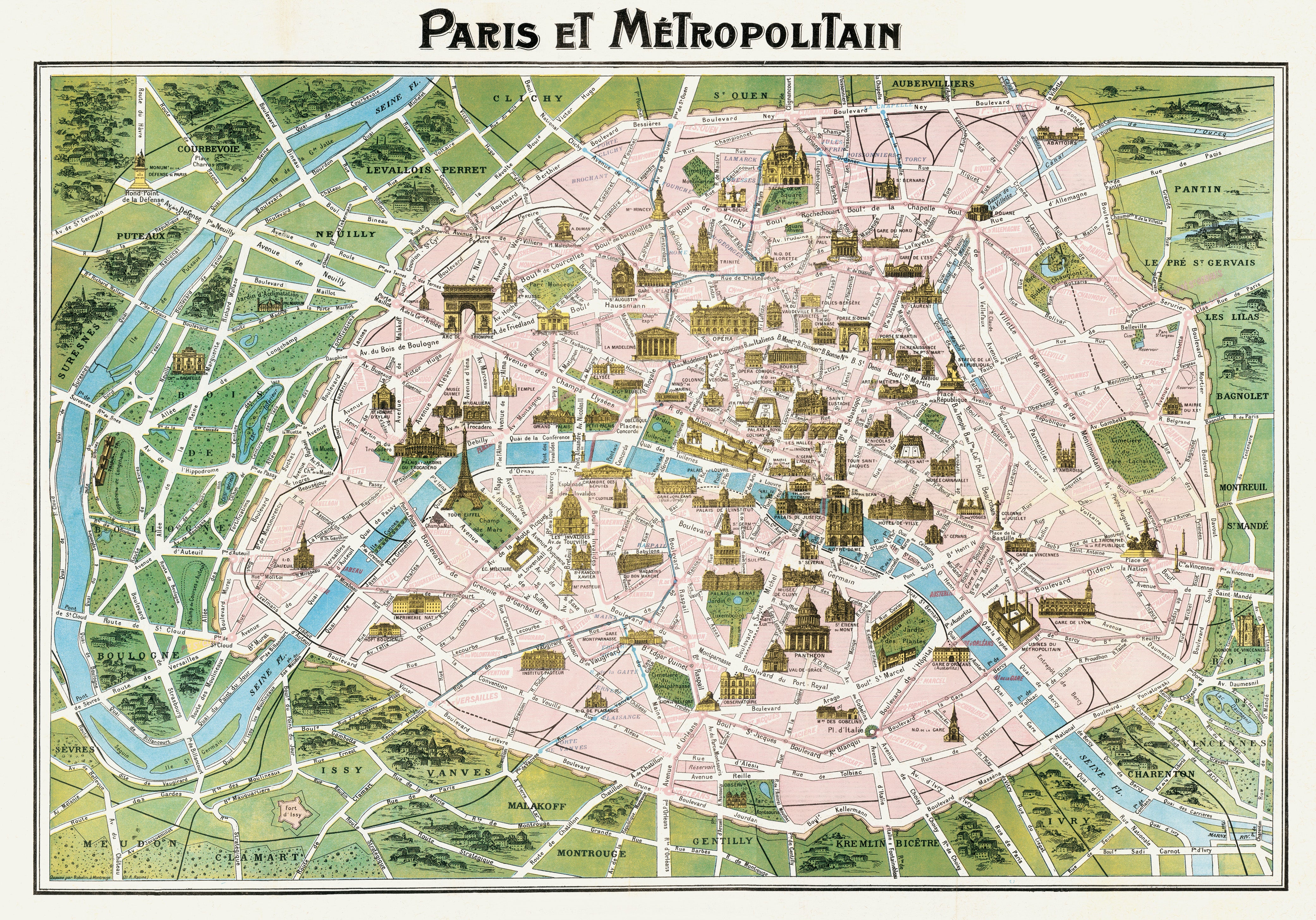 Paris Map