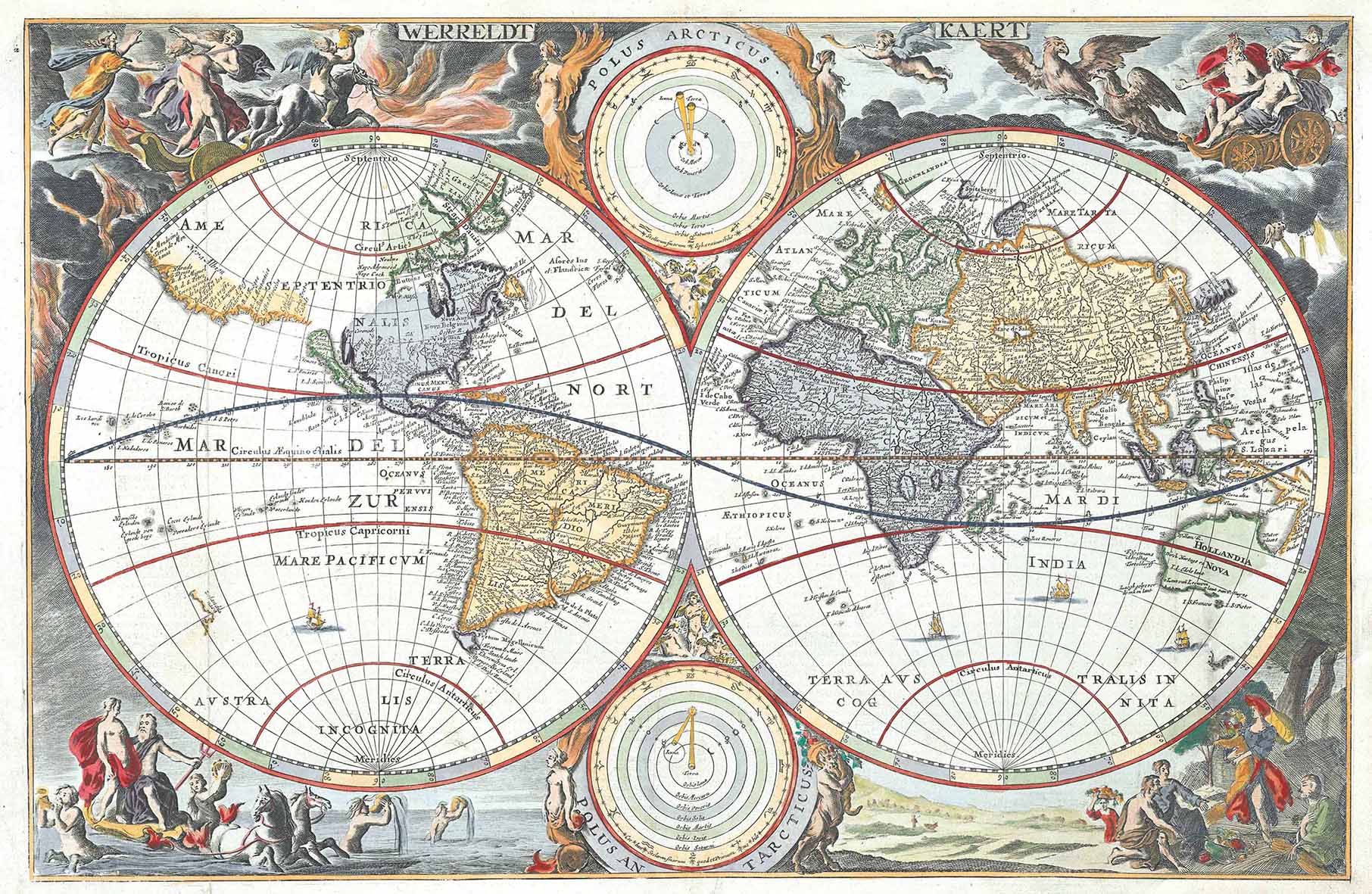 Hemispheres with Poles