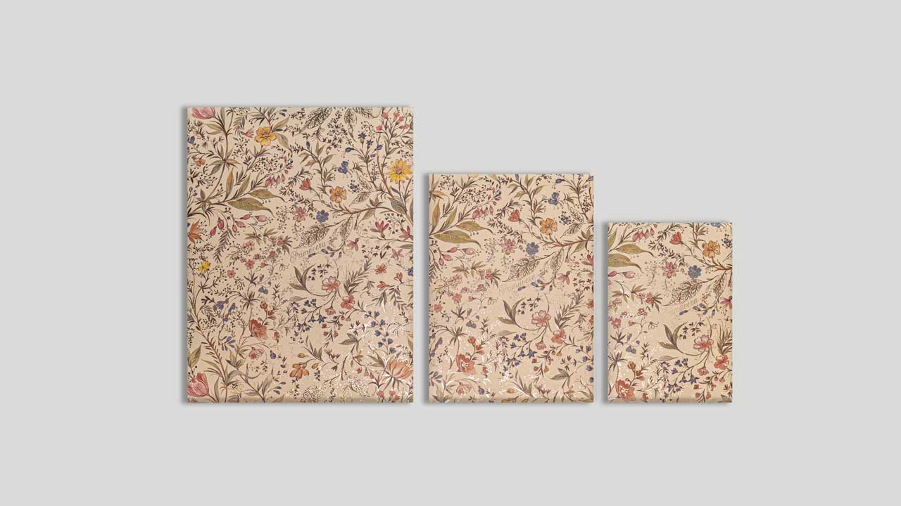 Biglietti e carte da lettera decorati