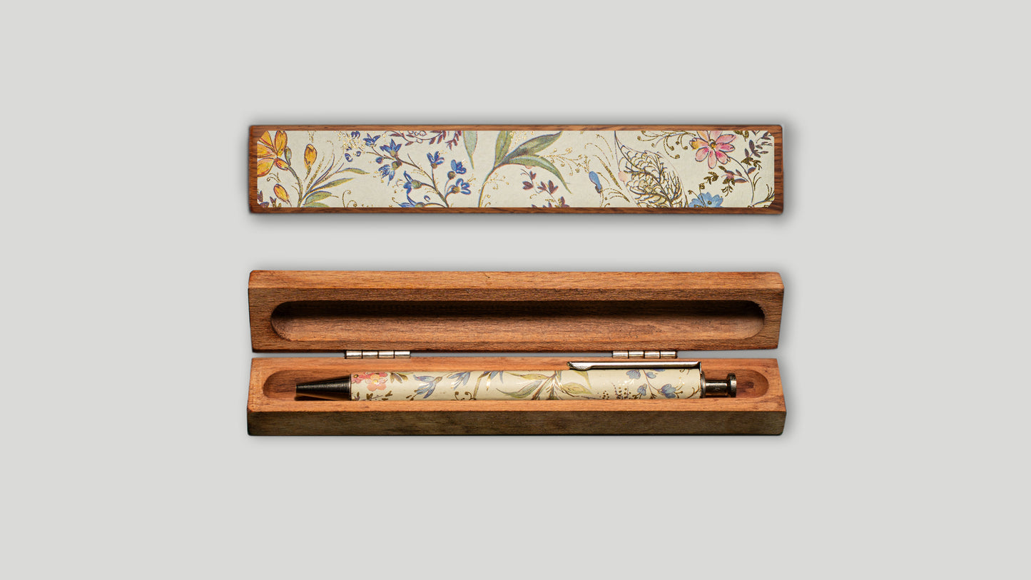 Astucci in legno con biro in legno