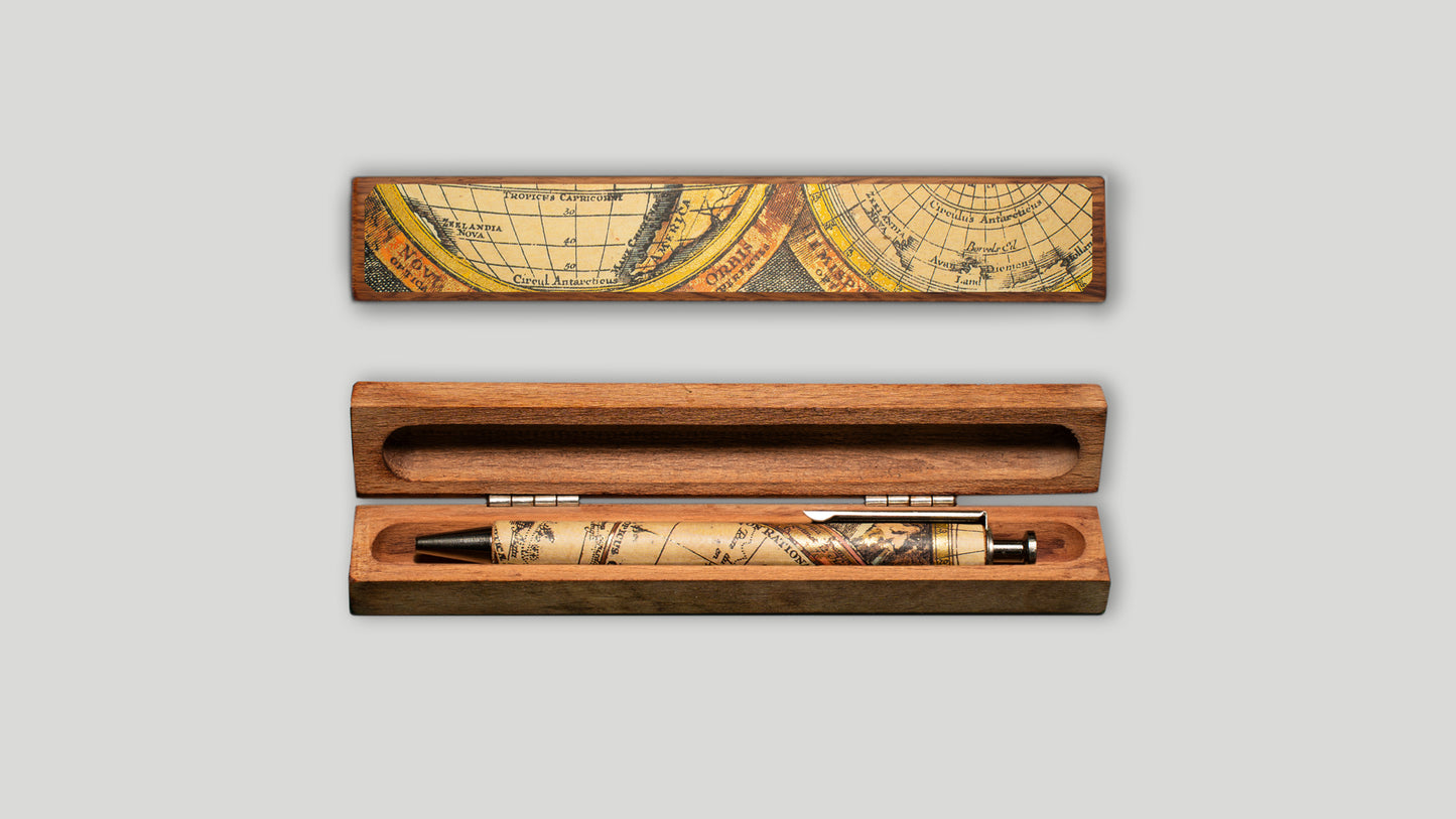 Astucci in legno con biro in legno