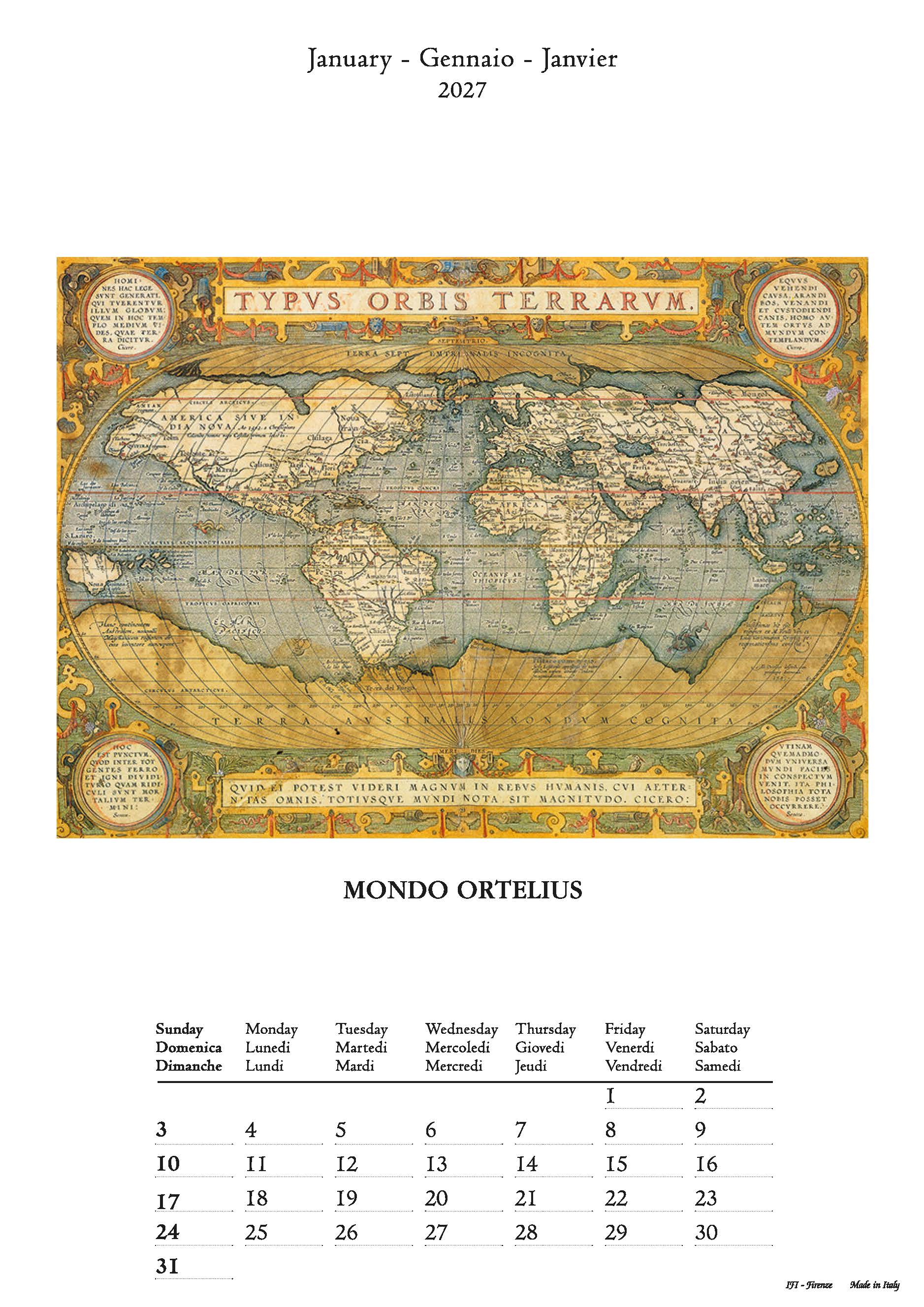 Antiche Mappe 2027