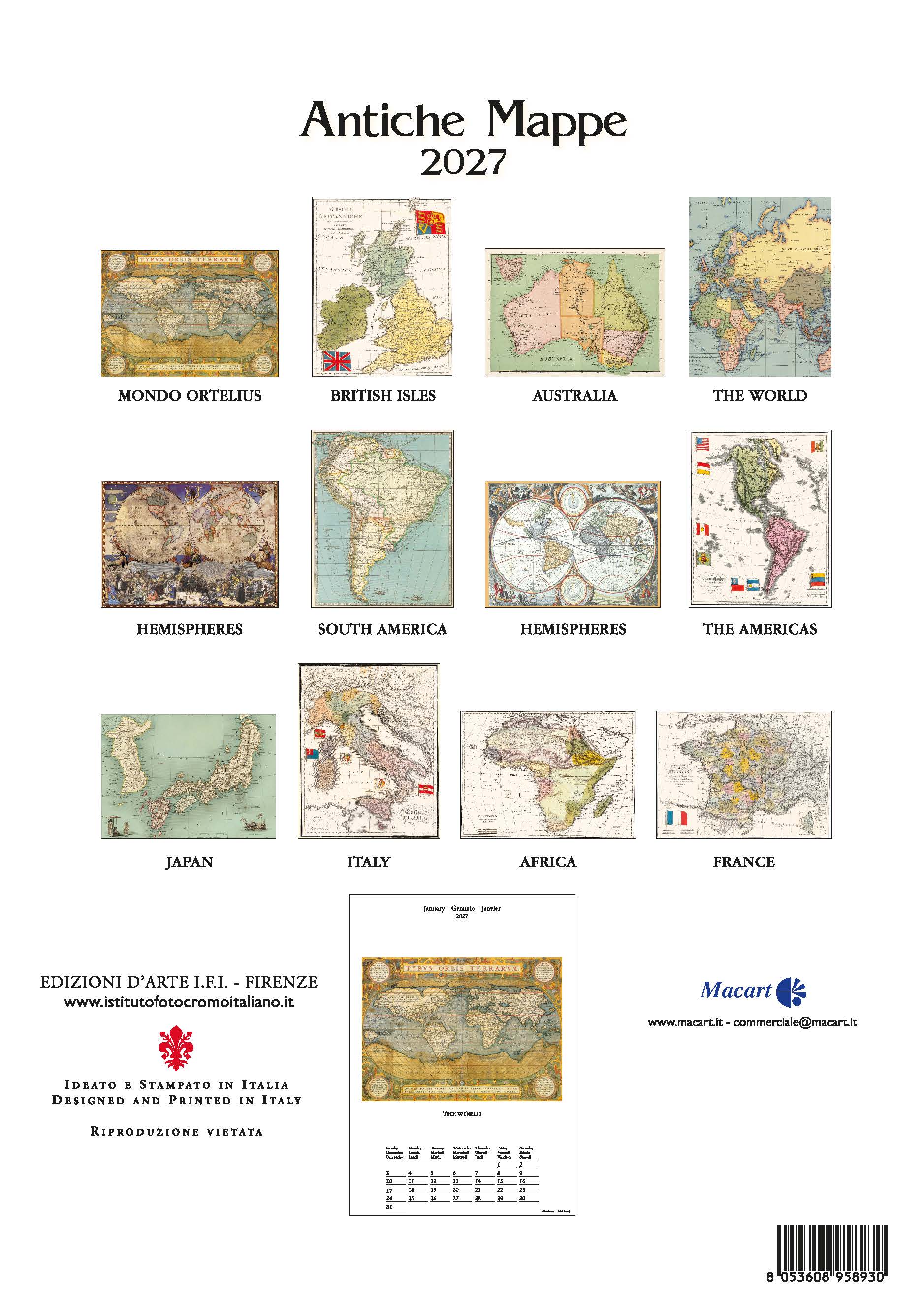Antiche Mappe 2027