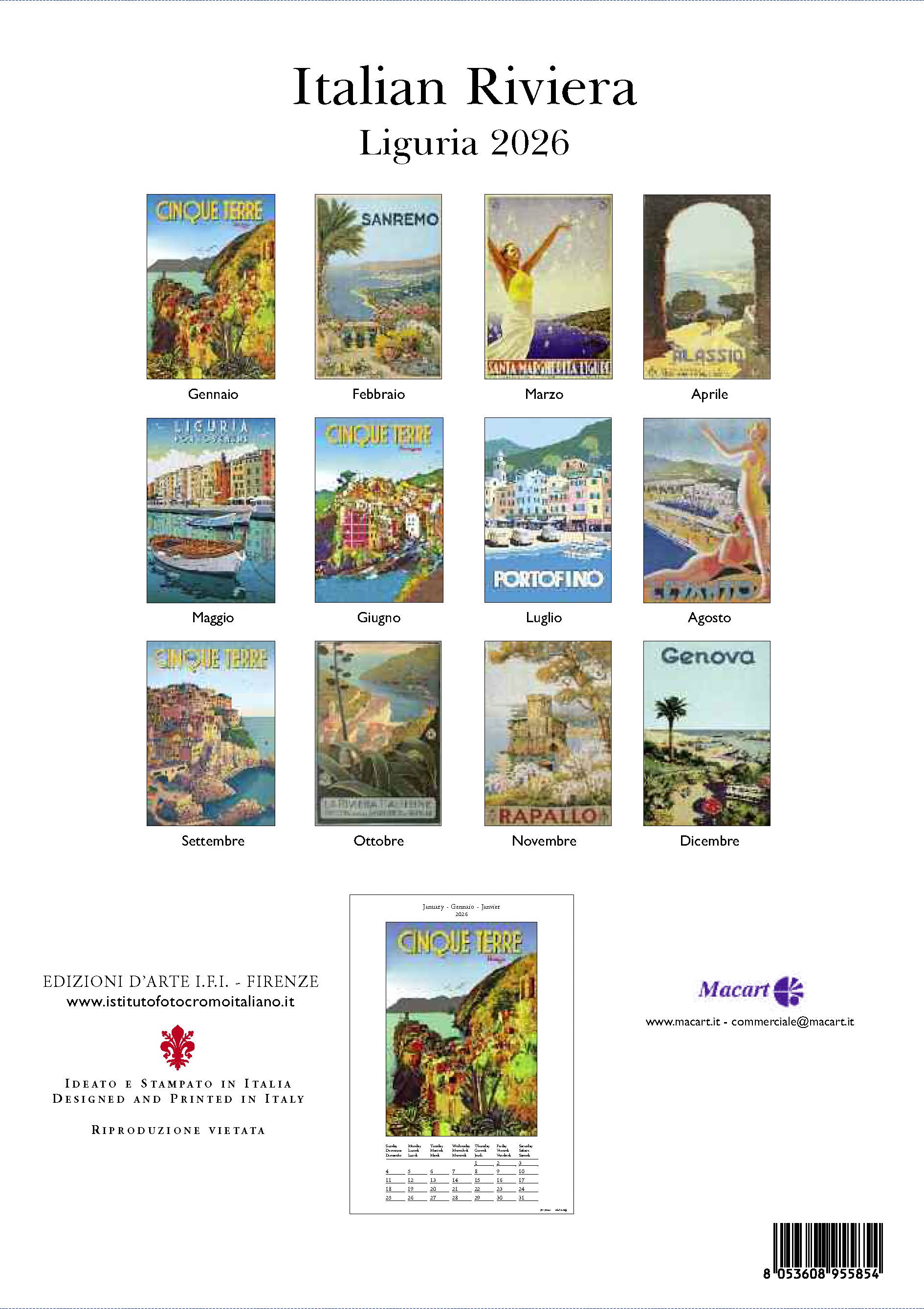 Italienische Riviera 2026