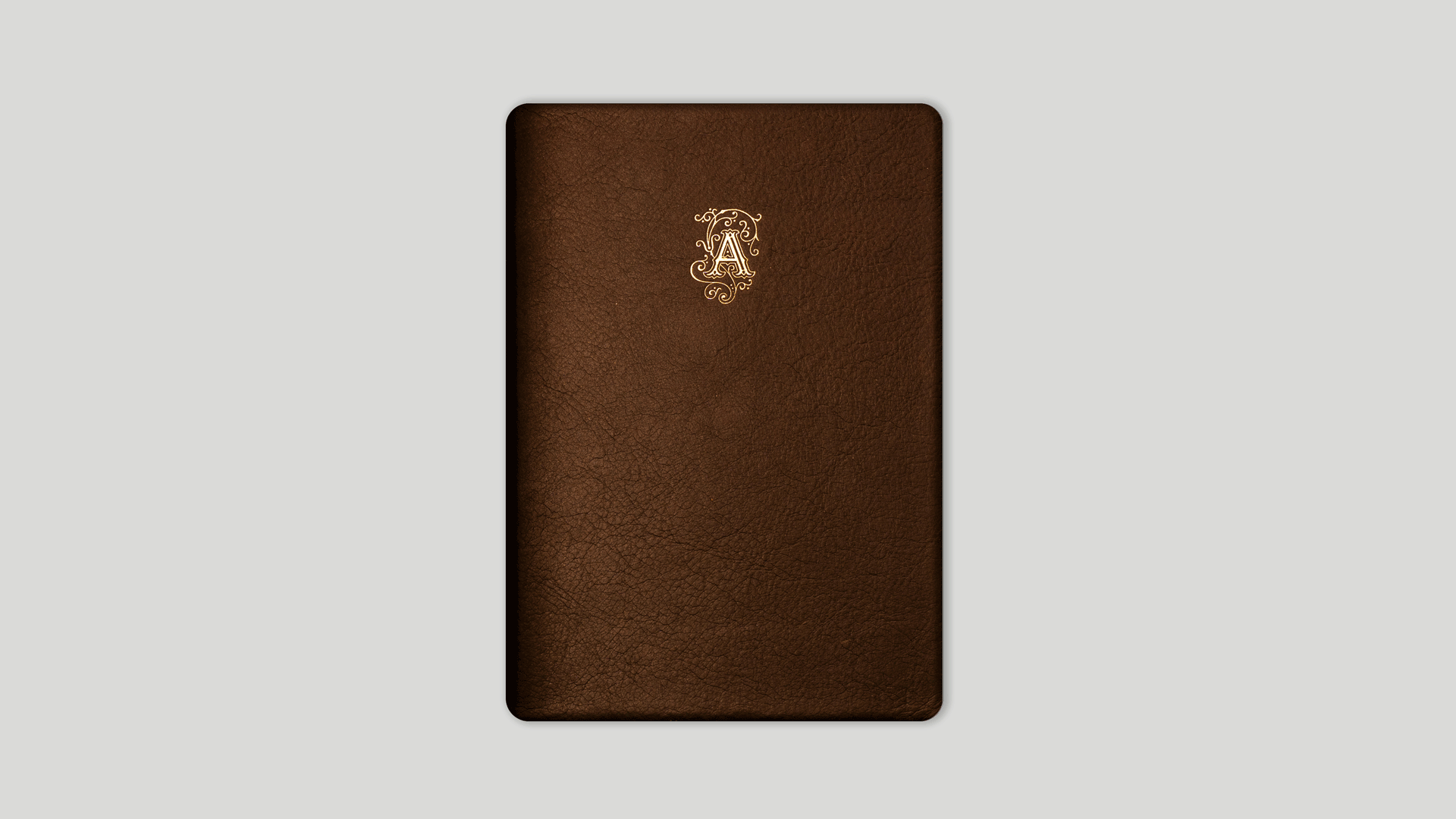 Monogram notebook 15x21