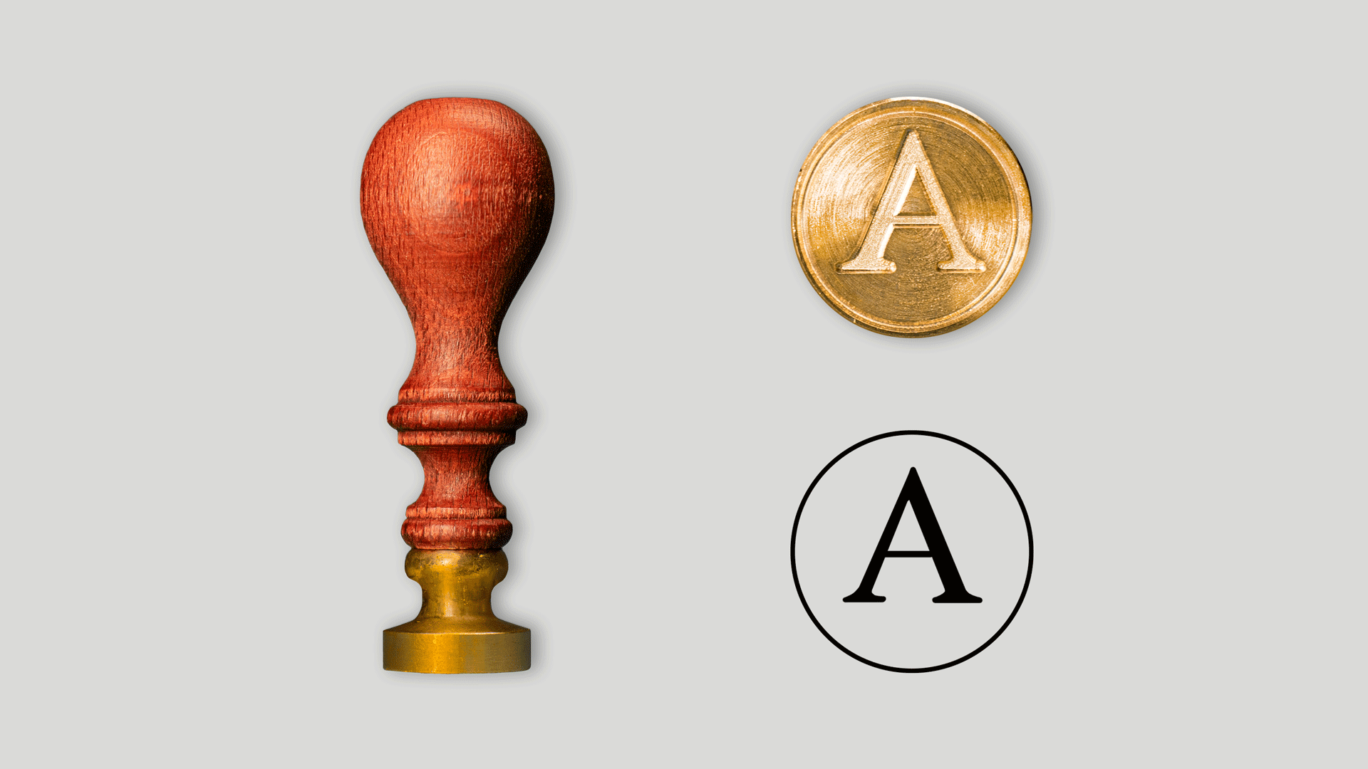 Sigilli con iniziale