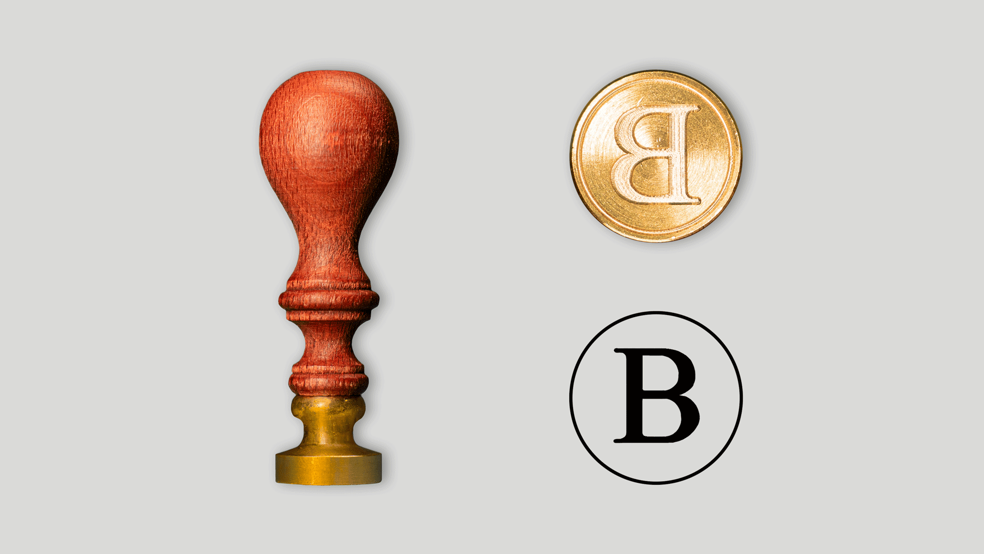 Sigilli con iniziale