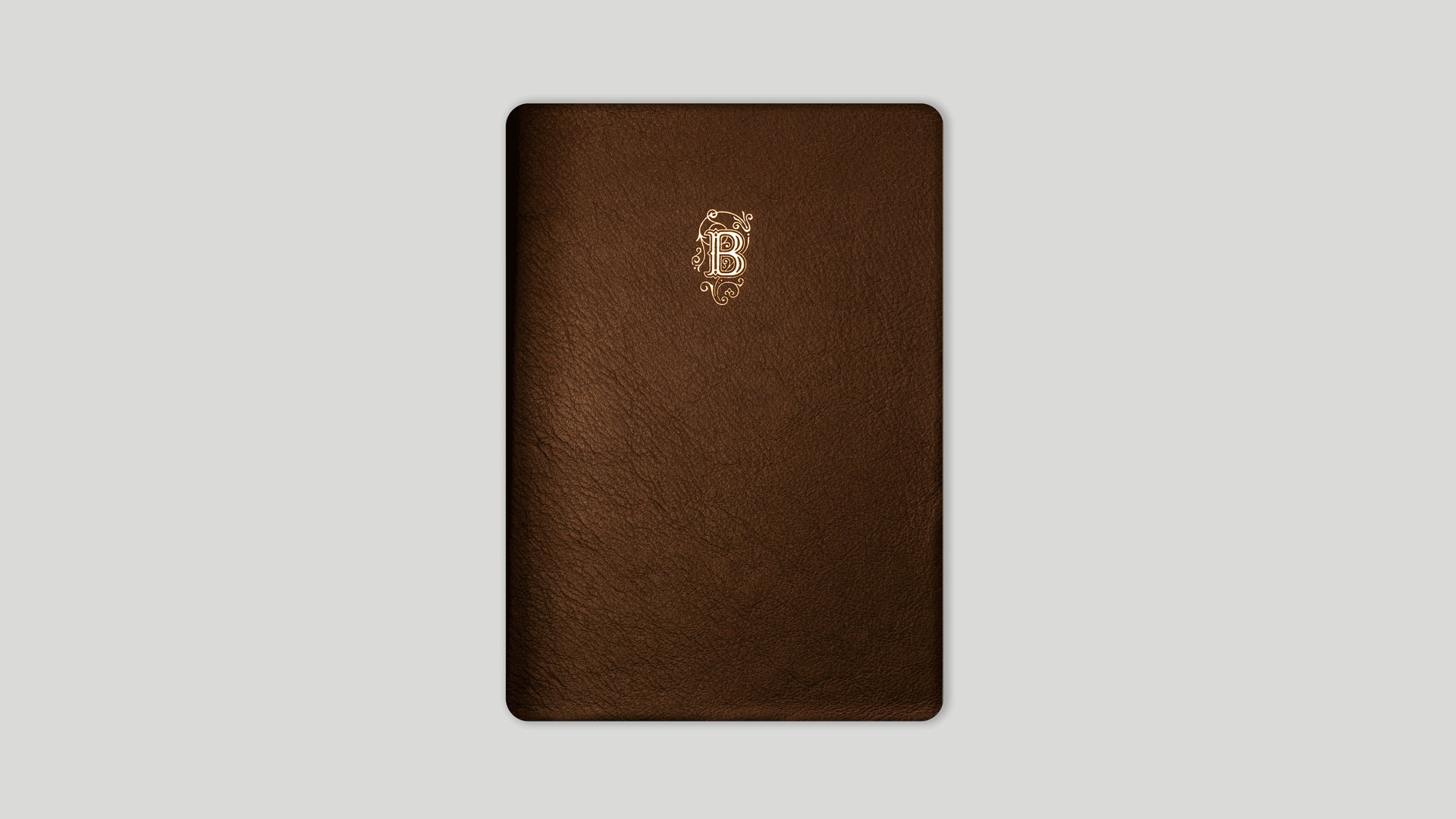 Monogram notebook 15x21