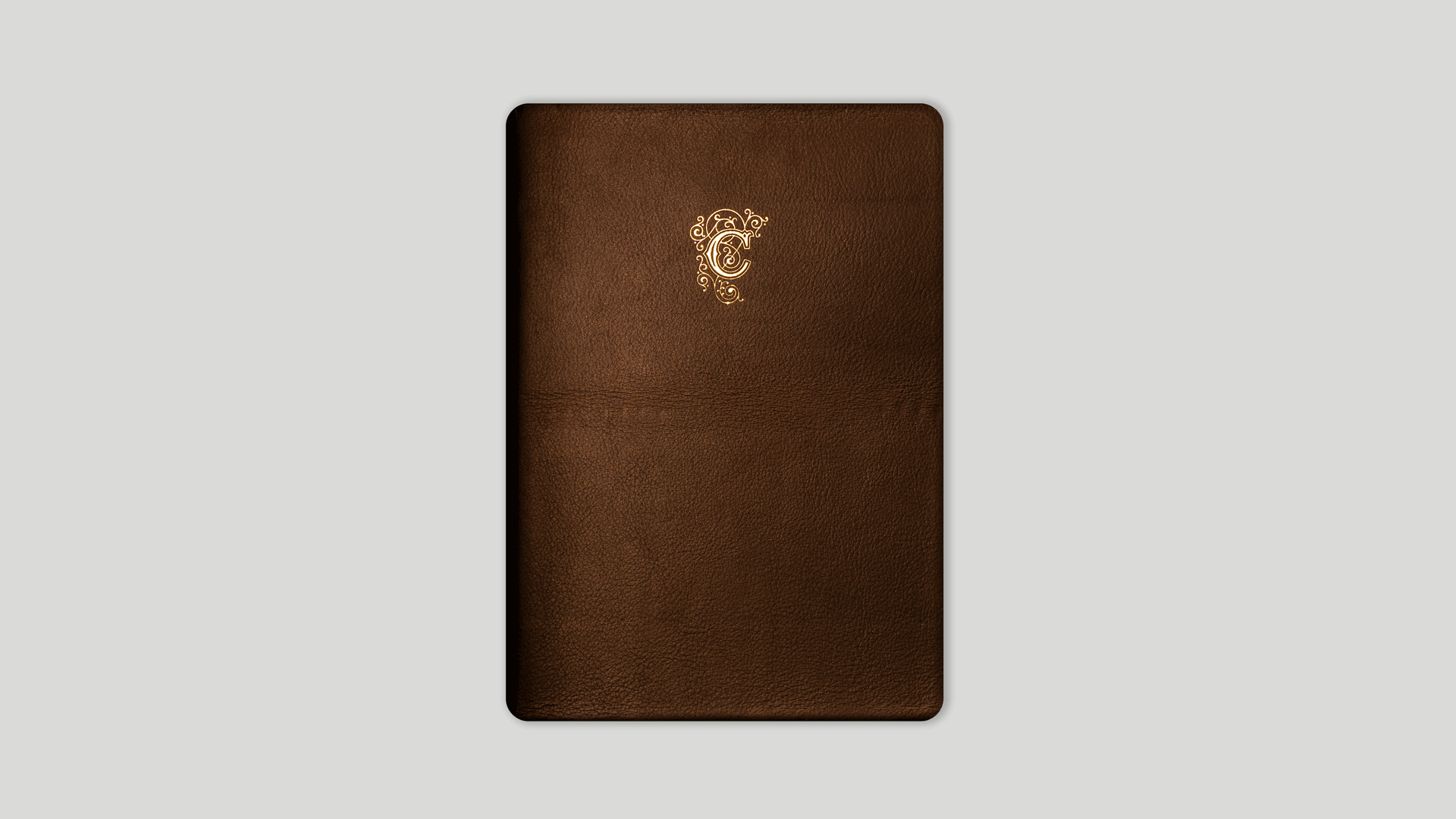 Monogram notebook 15x21