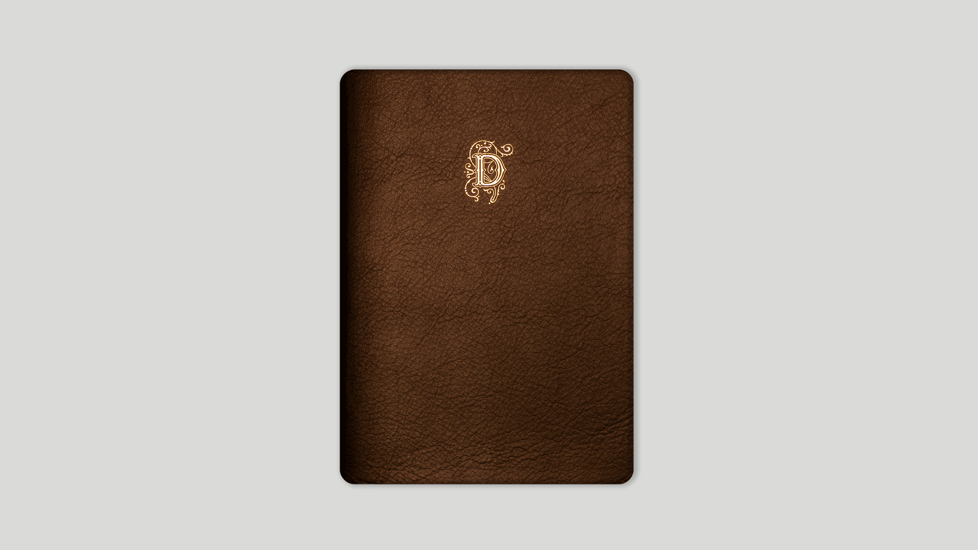 Monogram notebook 15x21