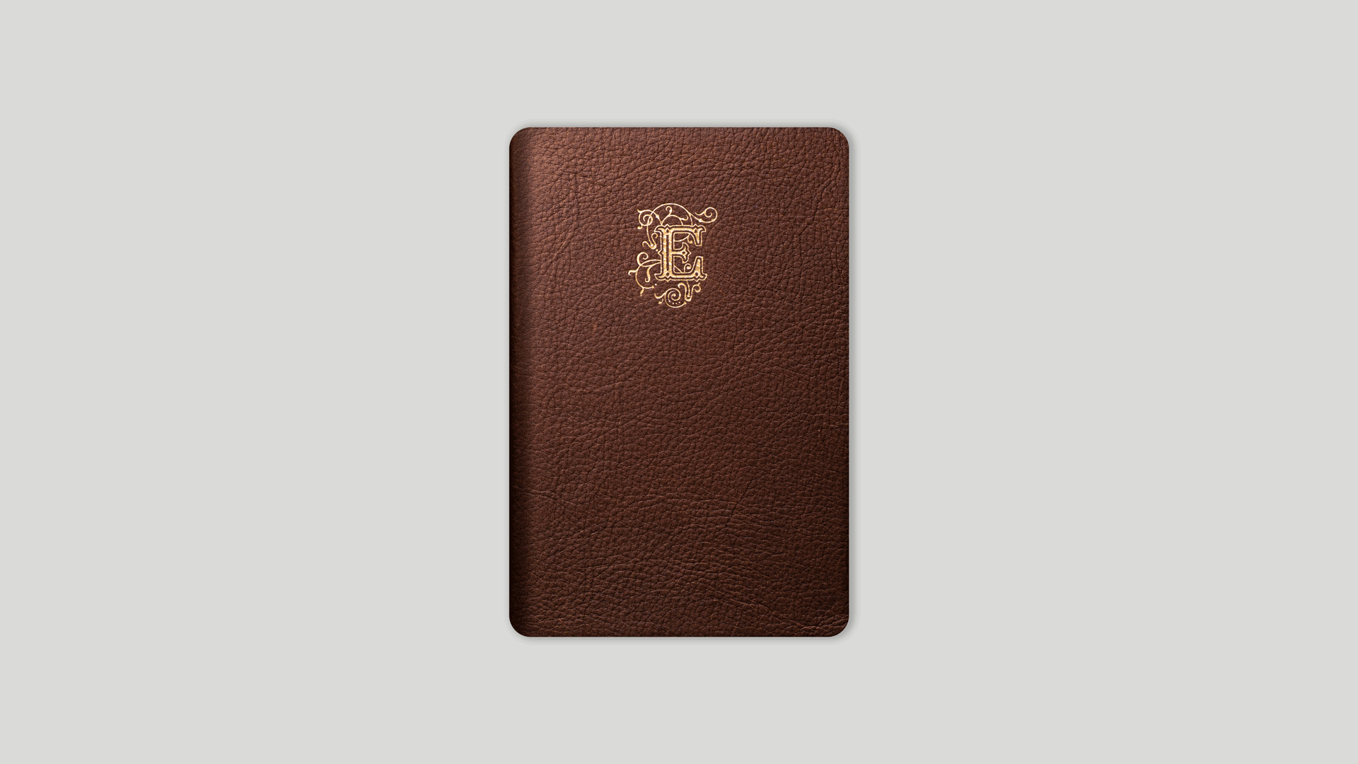 Monogramm-Notizbuch 10x15