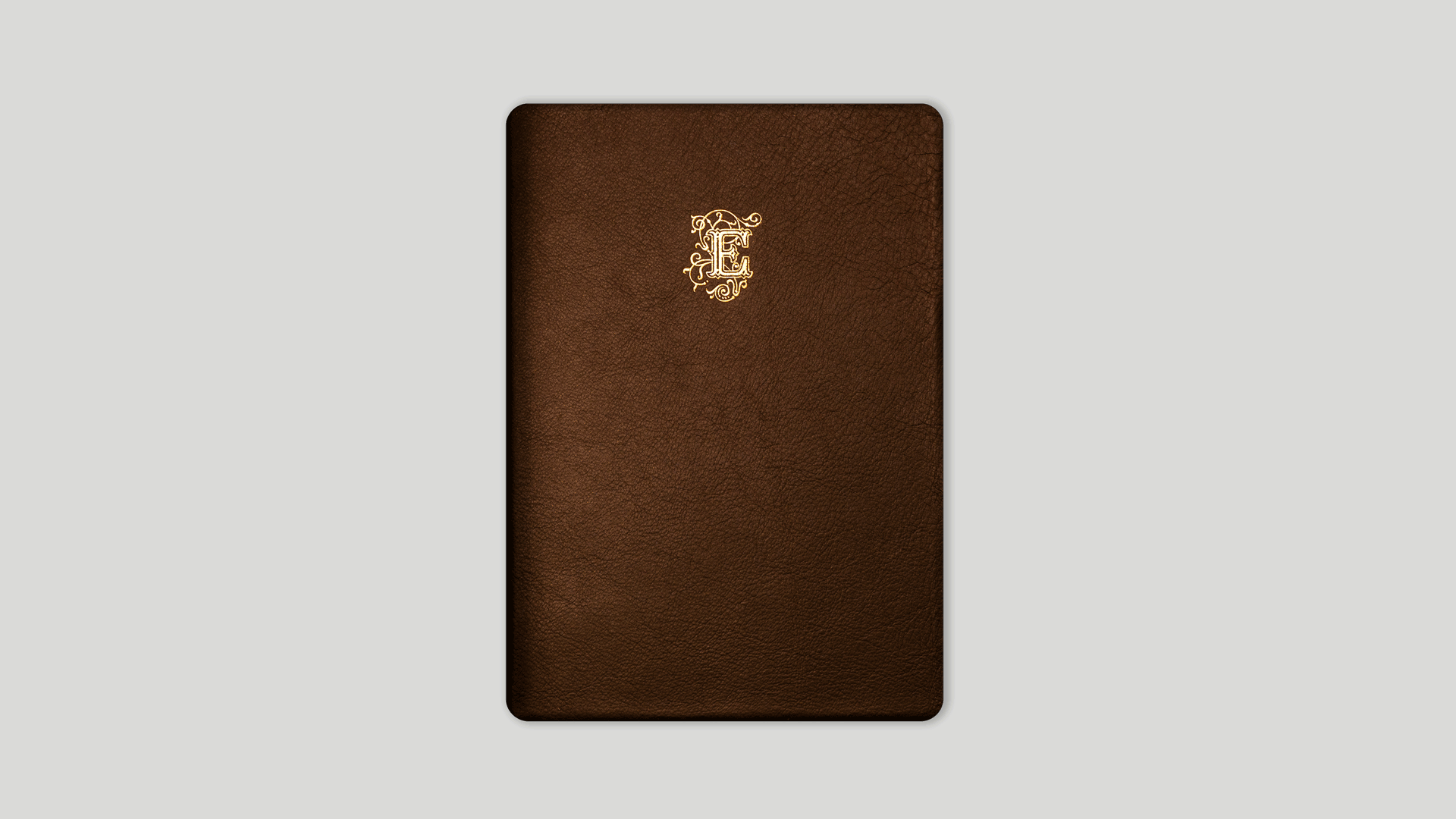 Monogram notebook 15x21