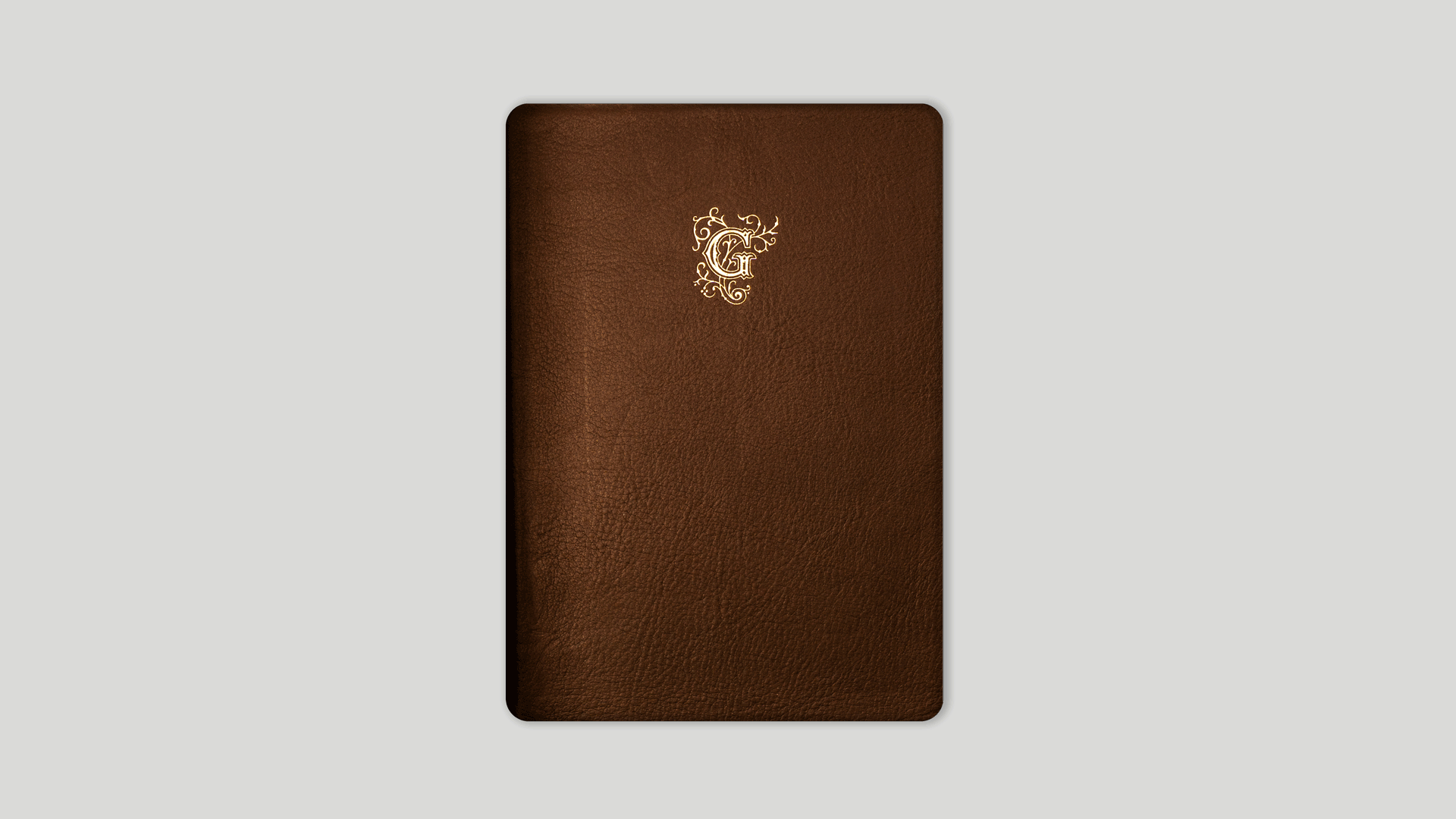 Monogram notebook 15x21