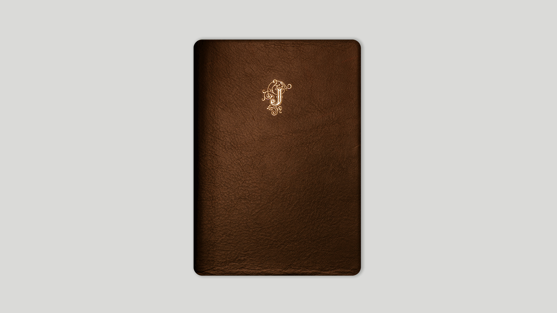 Monogram notebook 15x21