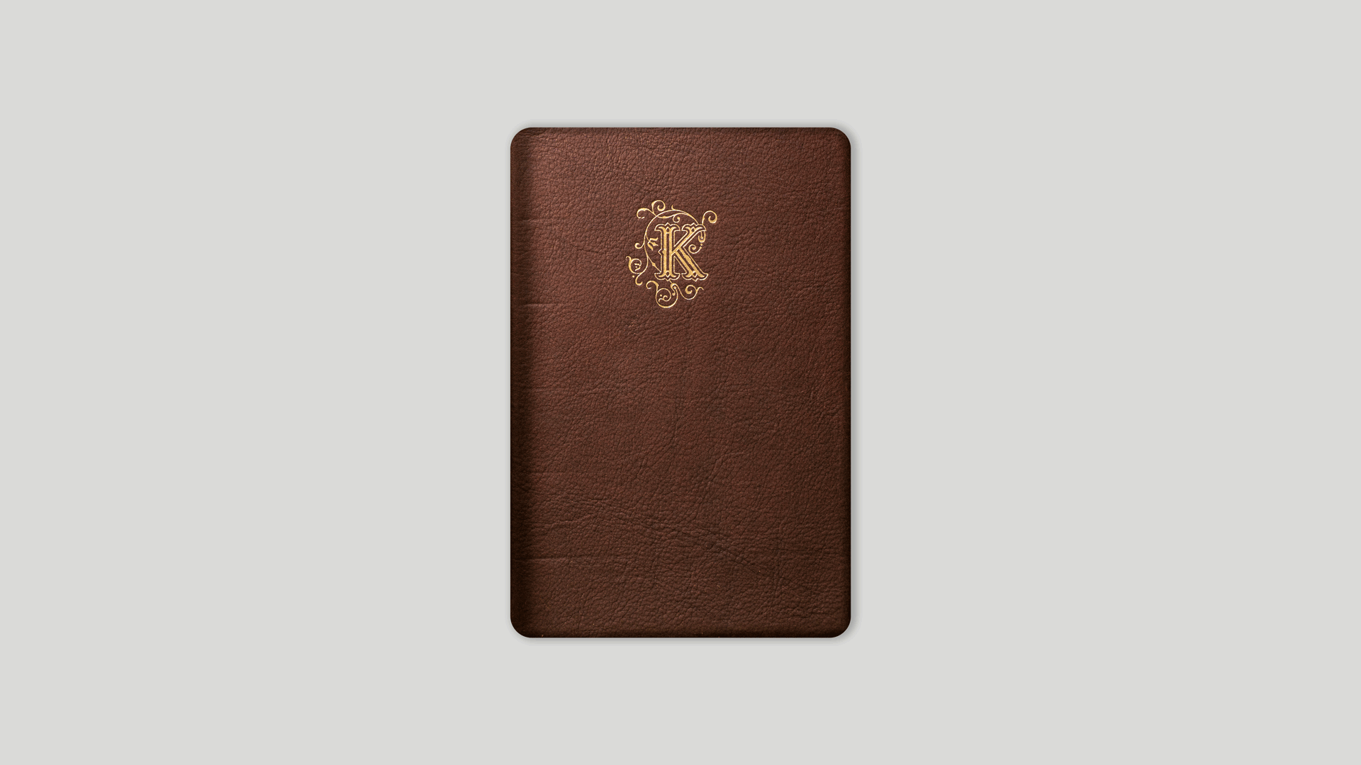 Monogramm-Notizbuch 10x15