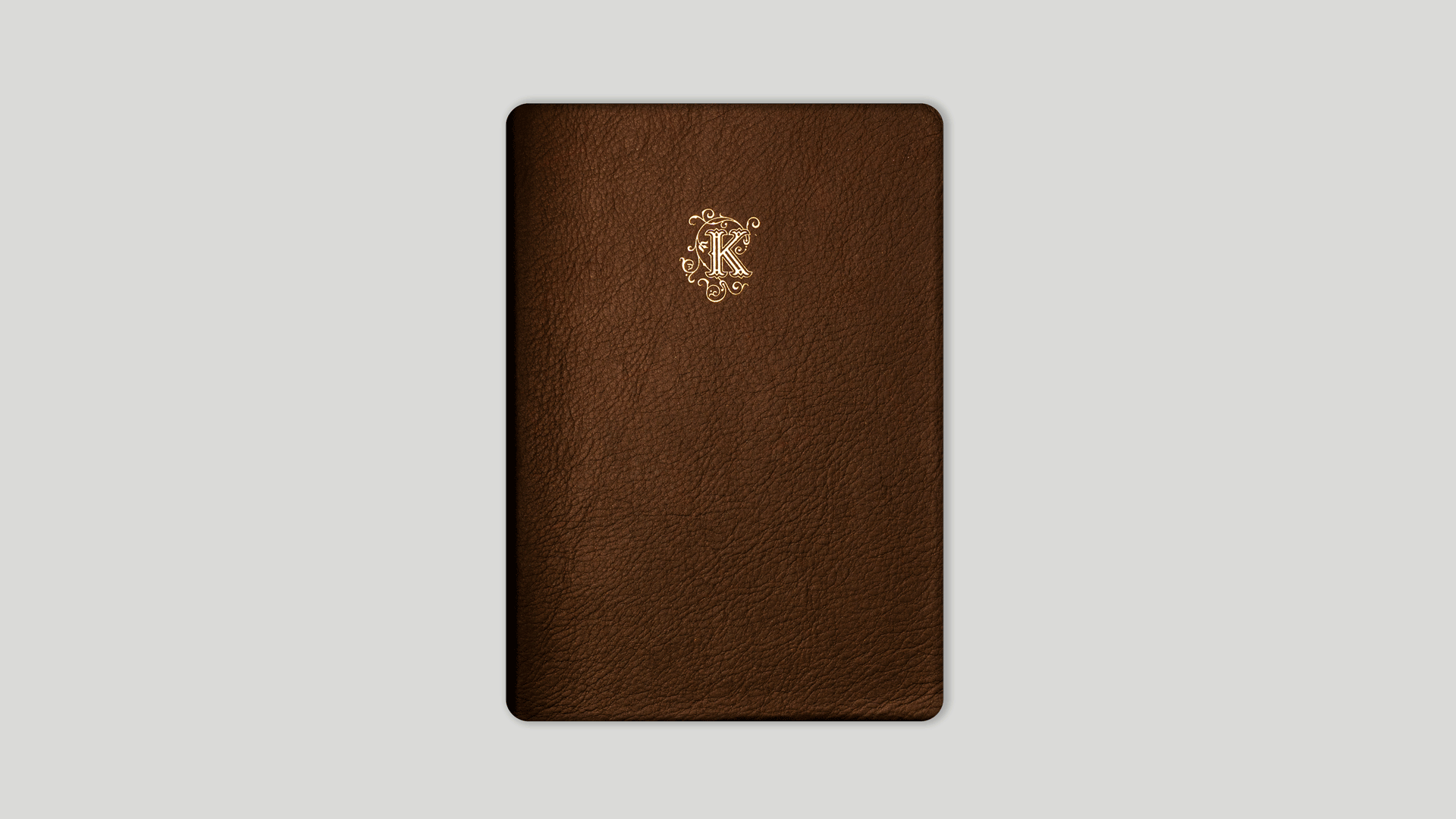 Monogram notebook 15x21