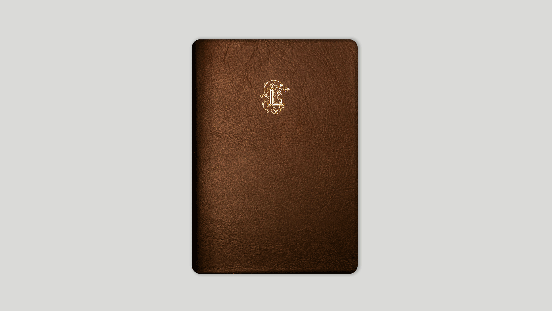 Monogram notebook 15x21