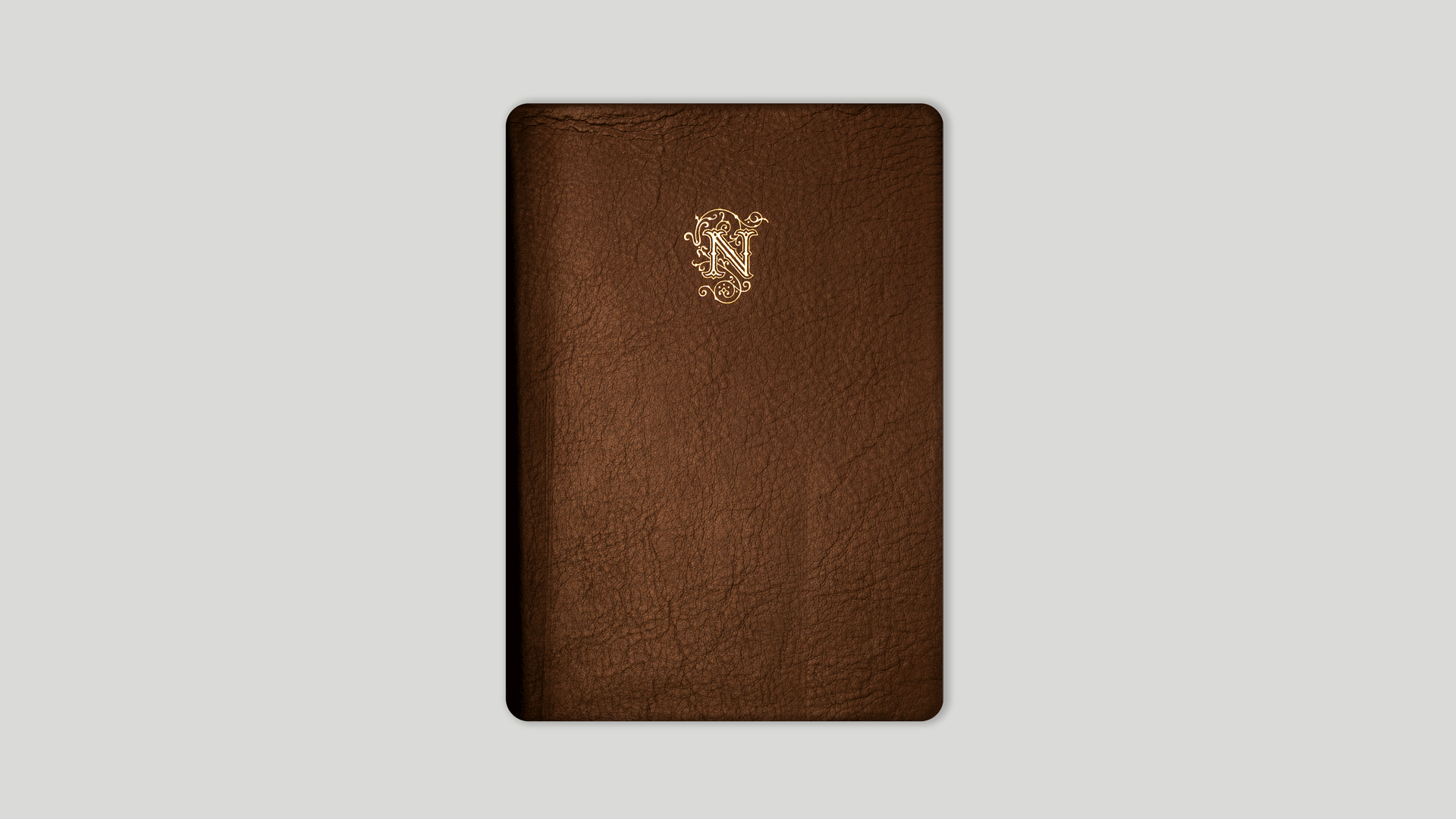 Monogram notebook 15x21