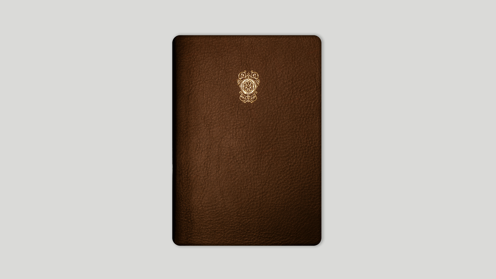 Monogram notebook 15x21