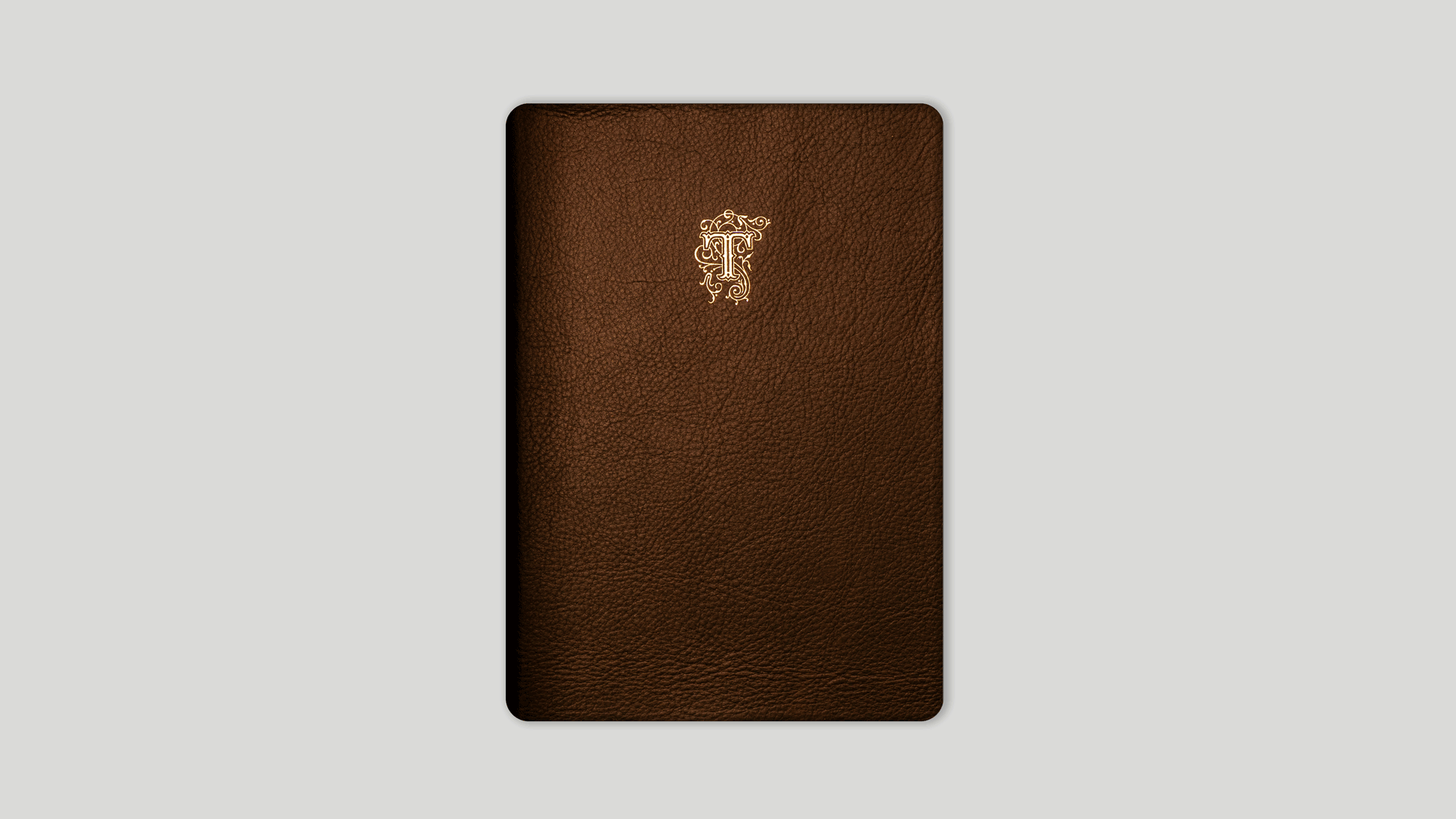 Monogram notebook 15x21