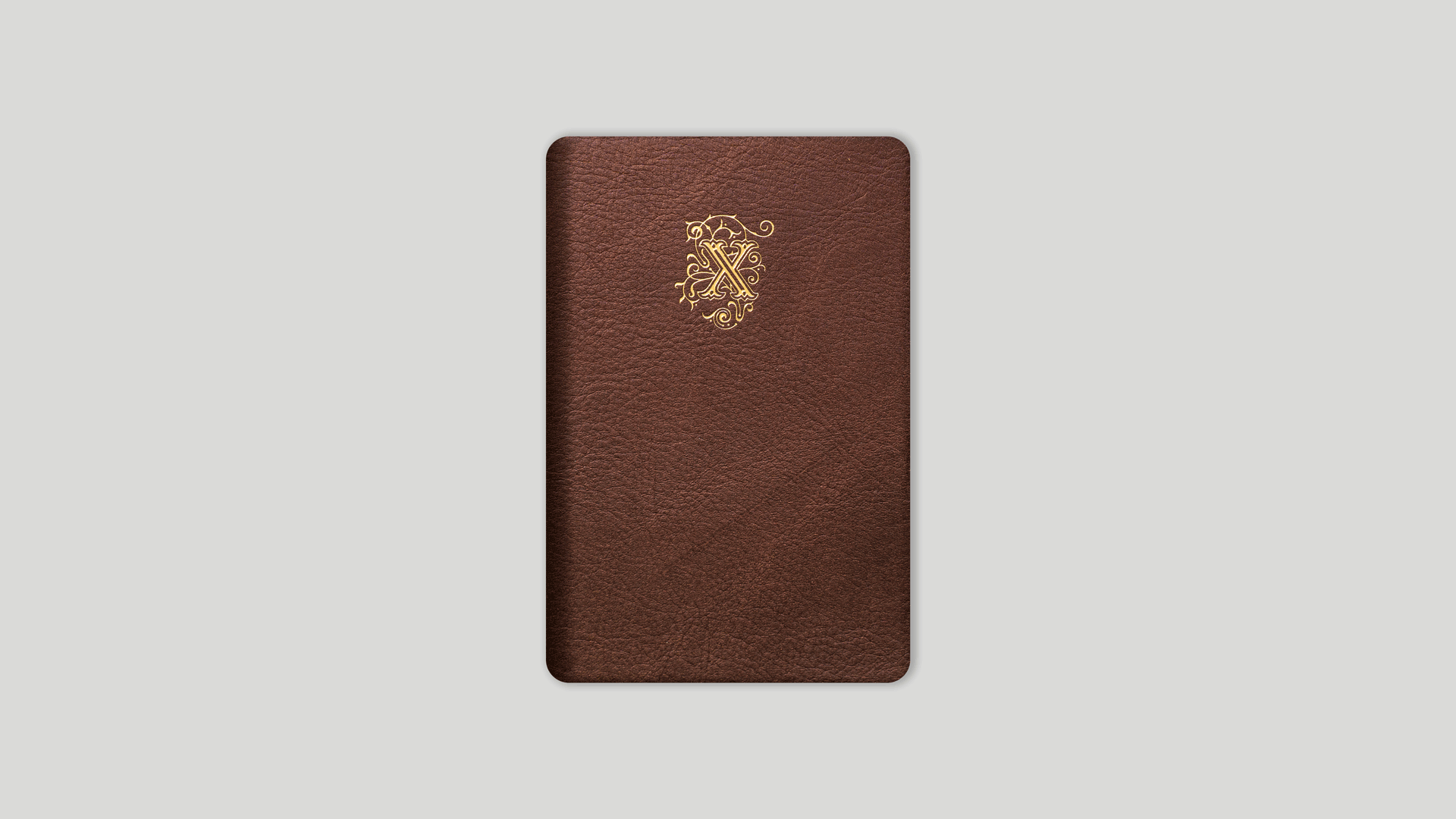 Monogramm-Notizbuch 10x15