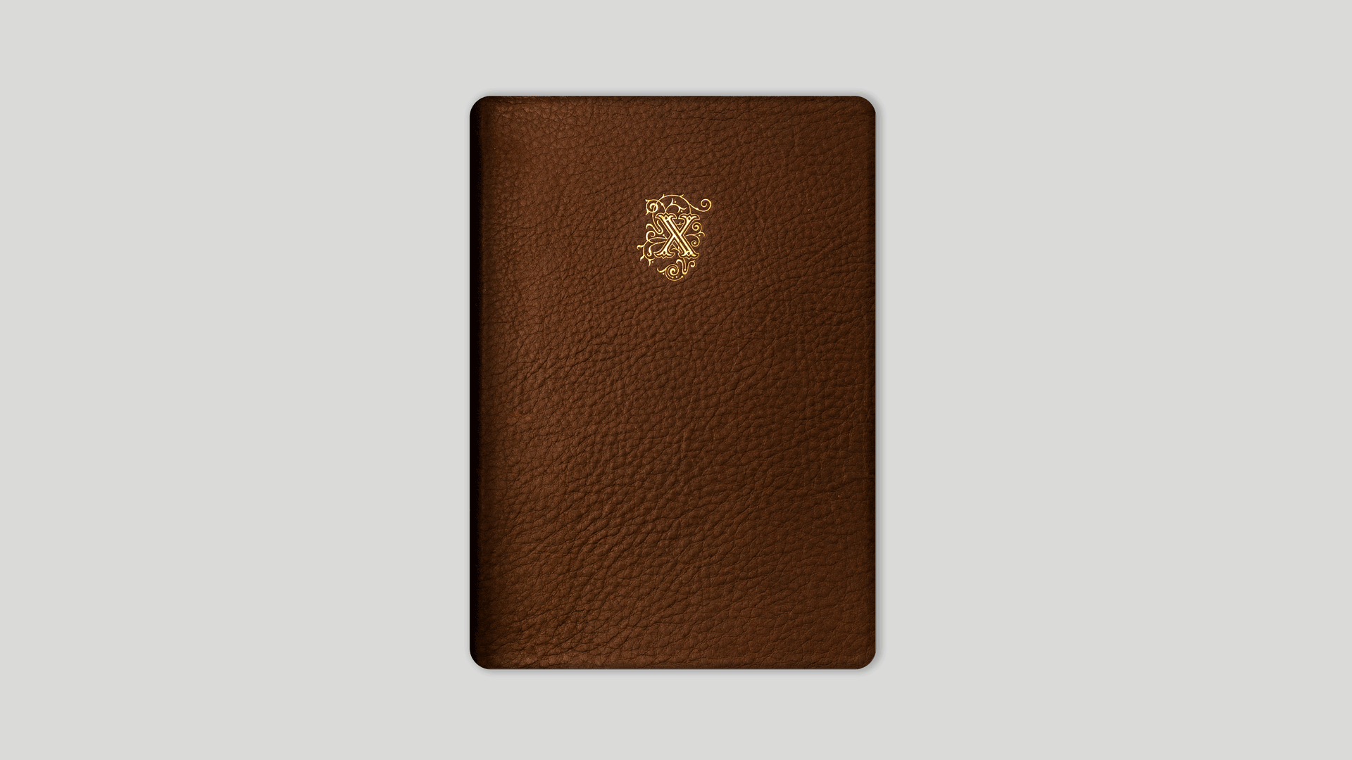 Monogram notebook 15x21