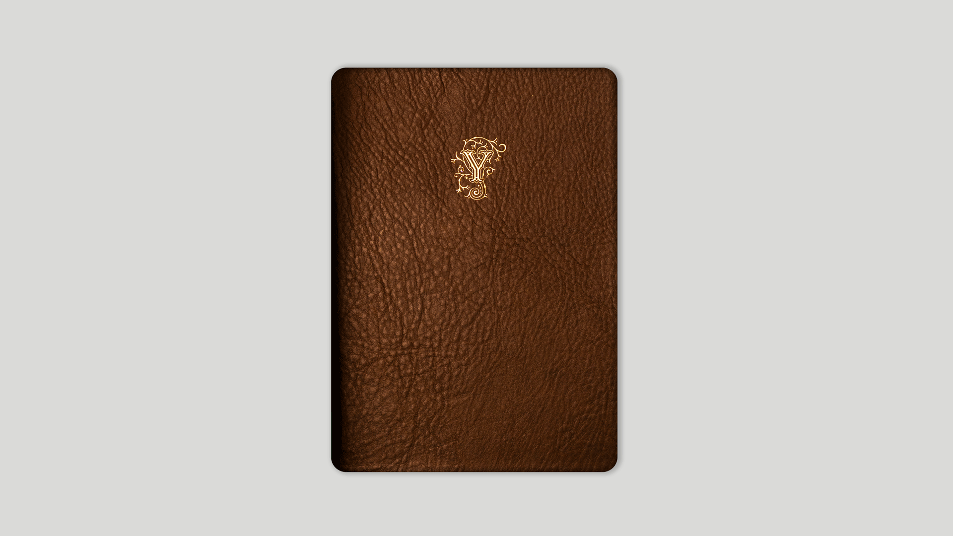 Monogram notebook 15x21