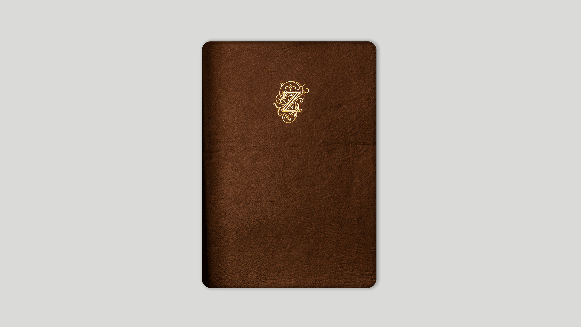 Monogram notebook 15x21