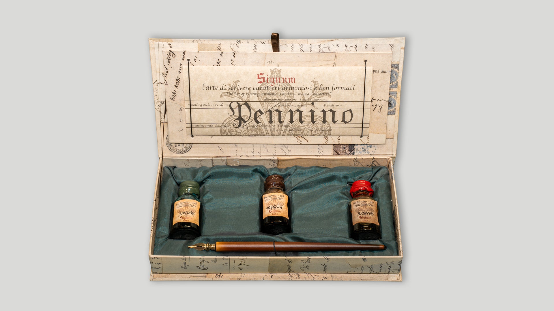 Box with canister and three inks