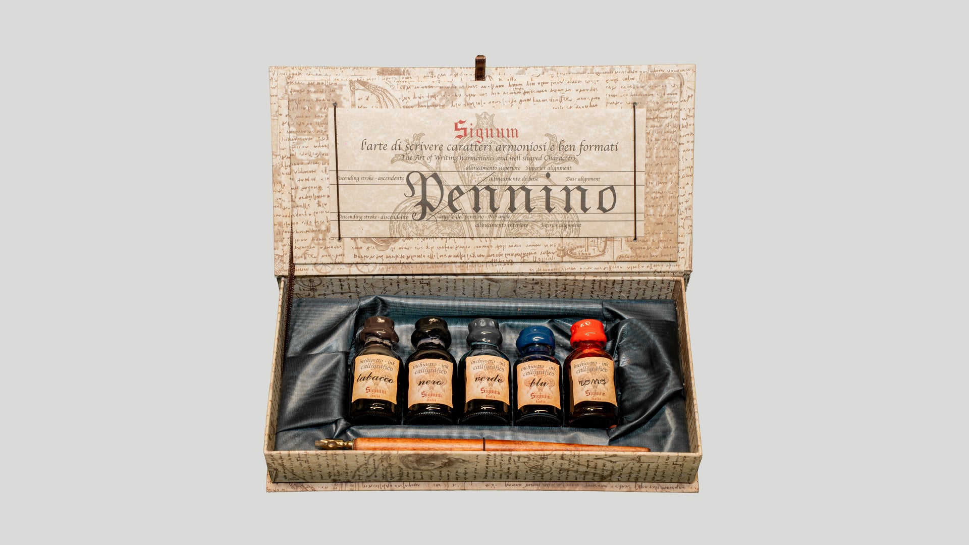 Box with canister and five inks