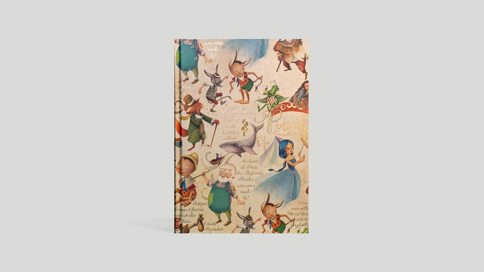 Paper notebook 12x16