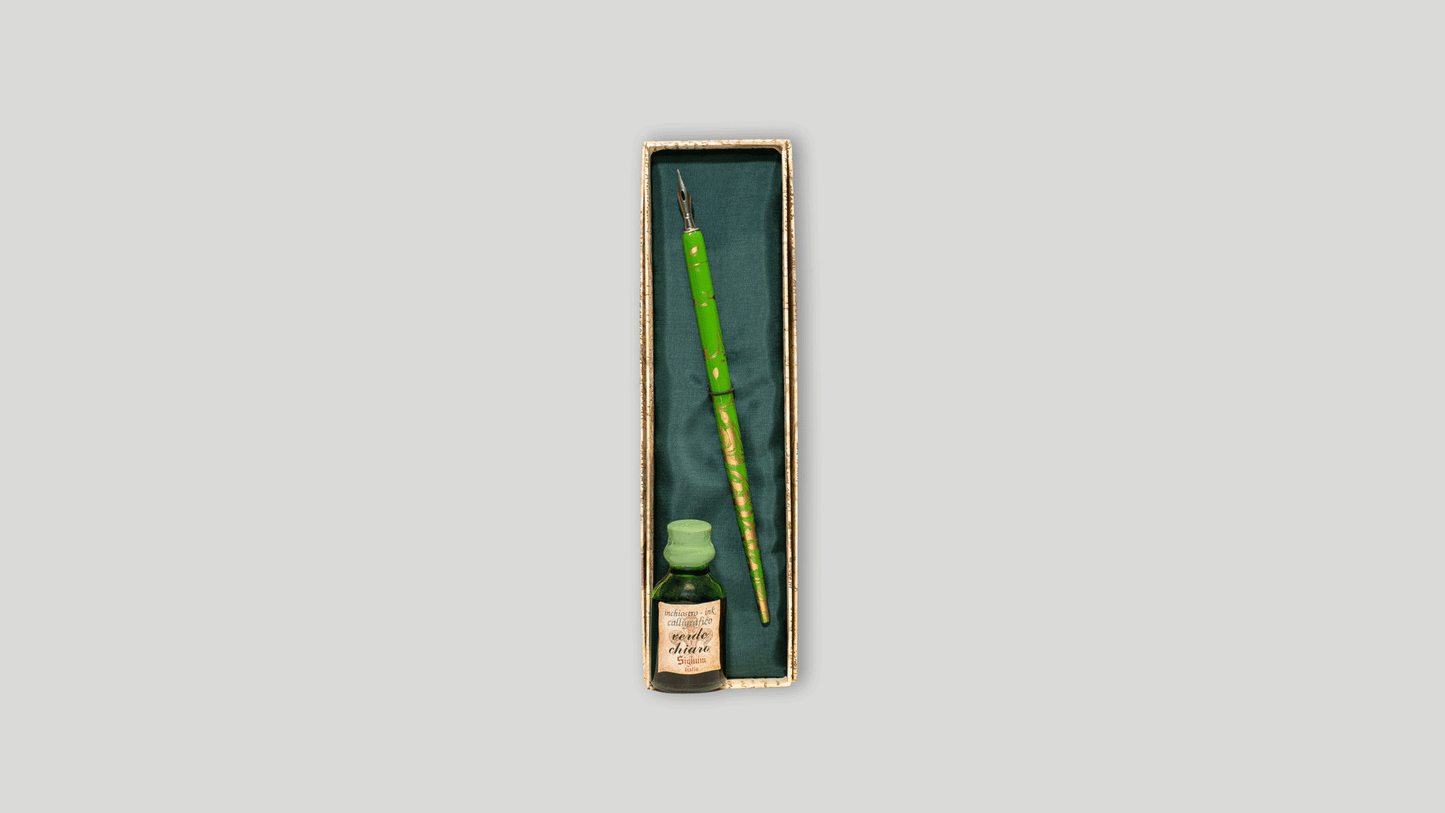Set canotti con inchiostro