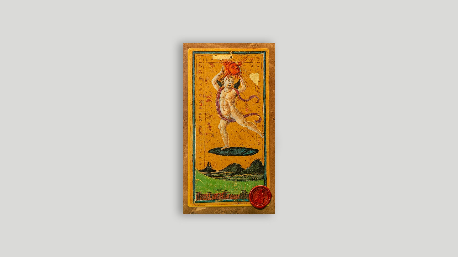 Visconti Sforza Tarot + Buch