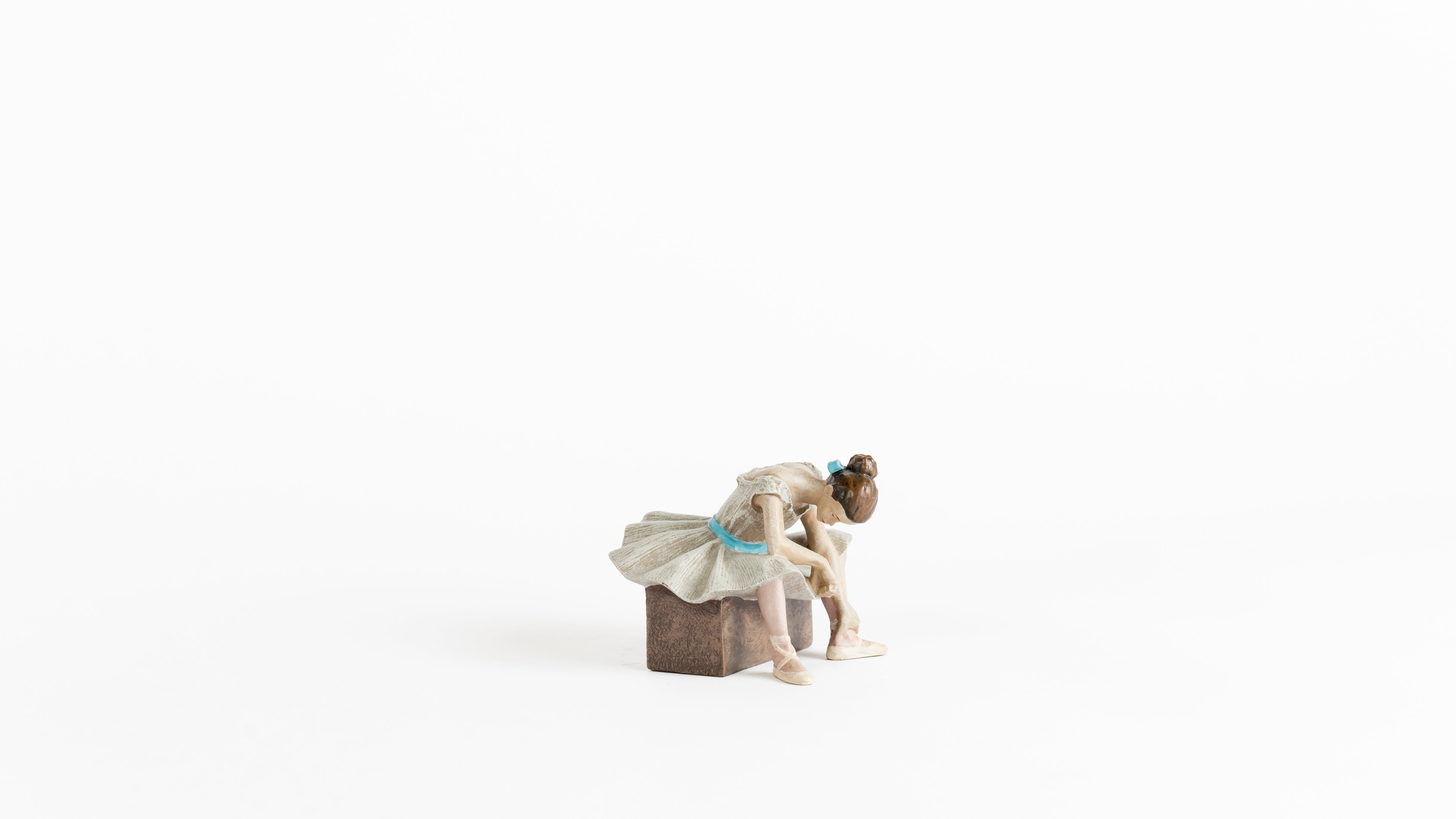Ballerina, Die Aufmerksamkeit - Degas