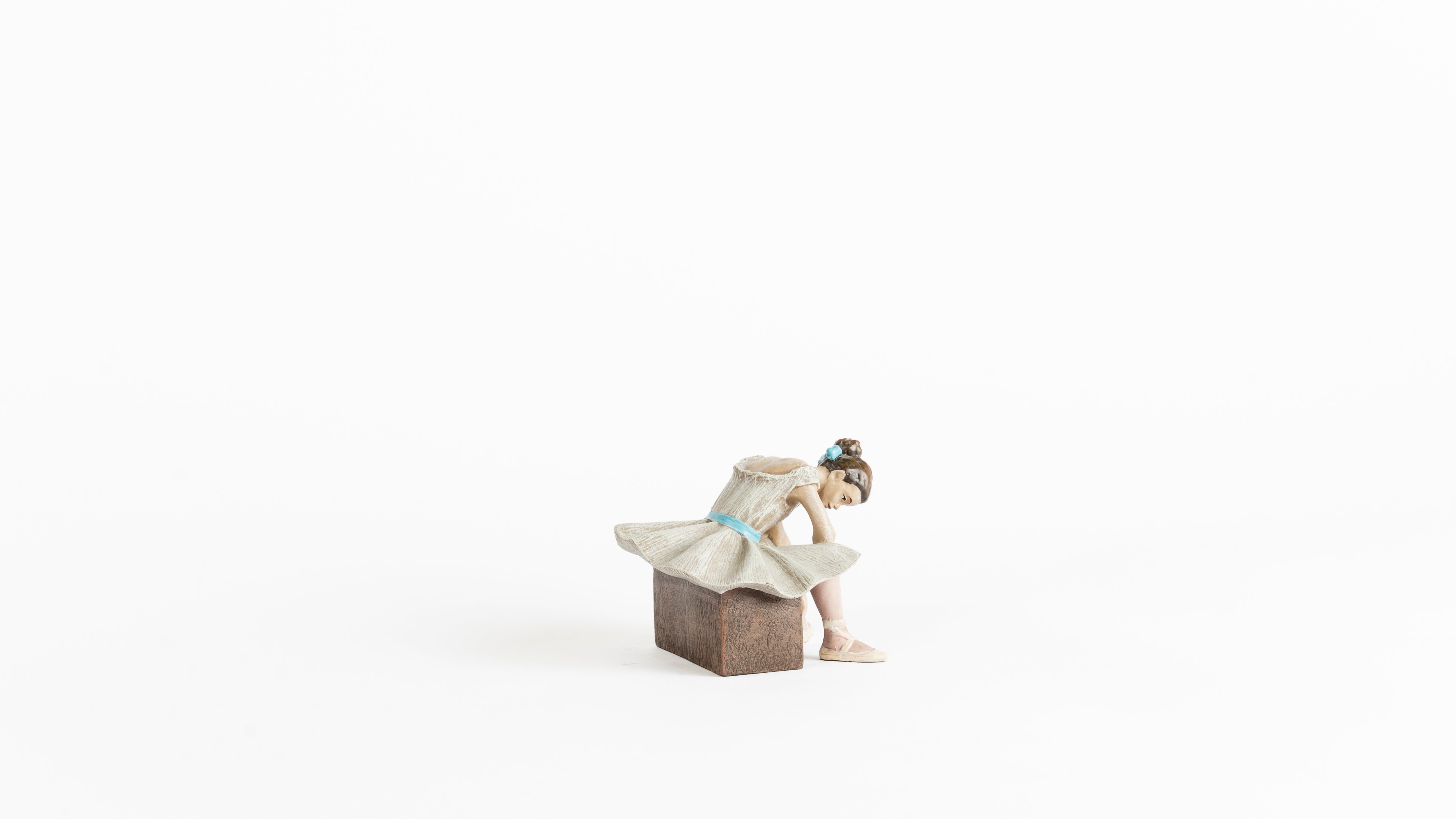 Ballerina, Die Aufmerksamkeit - Degas