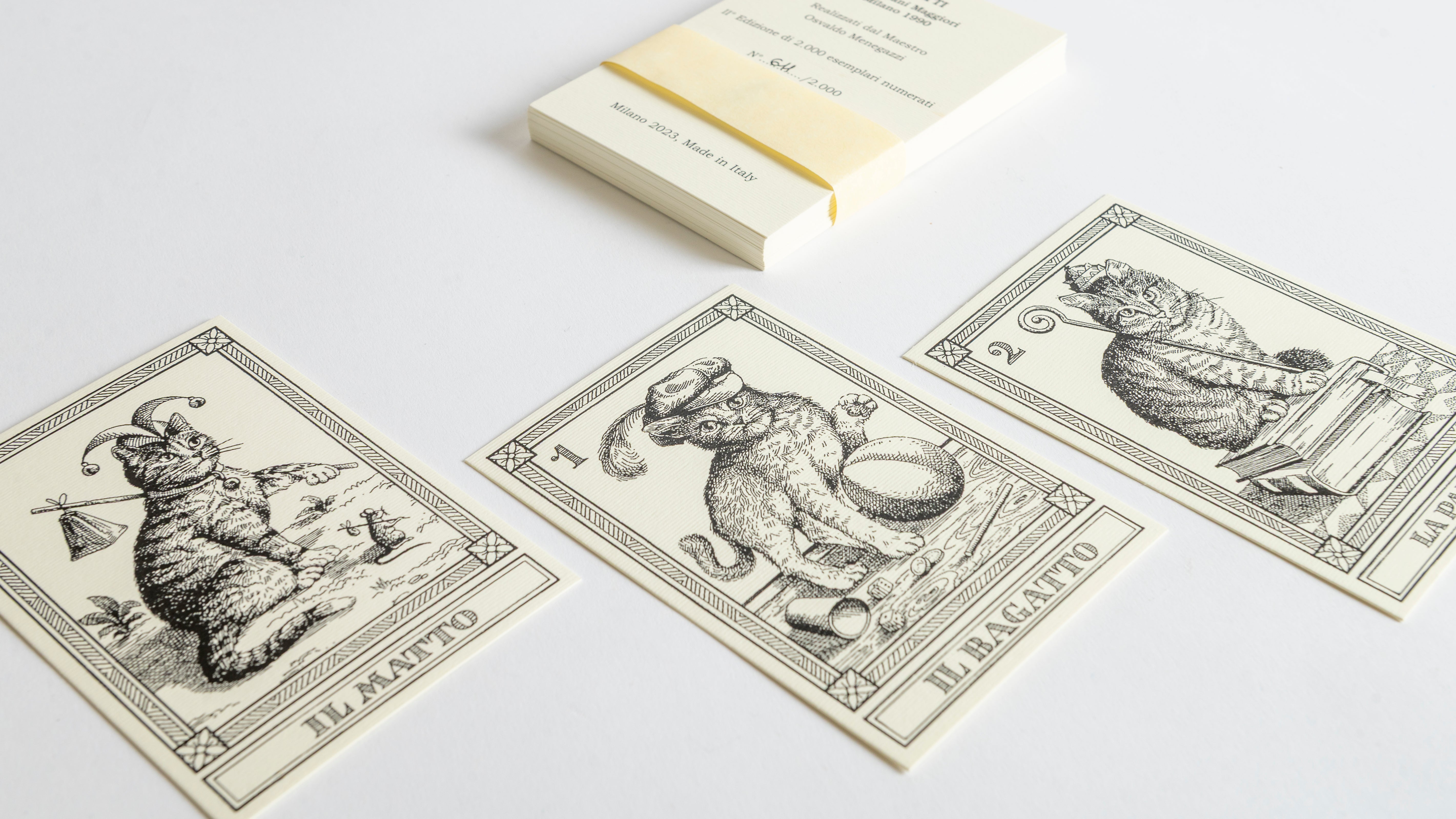 Tarot 22 Arcana, Katzen