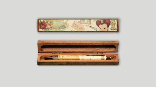 Astucci in legno con biro in legno