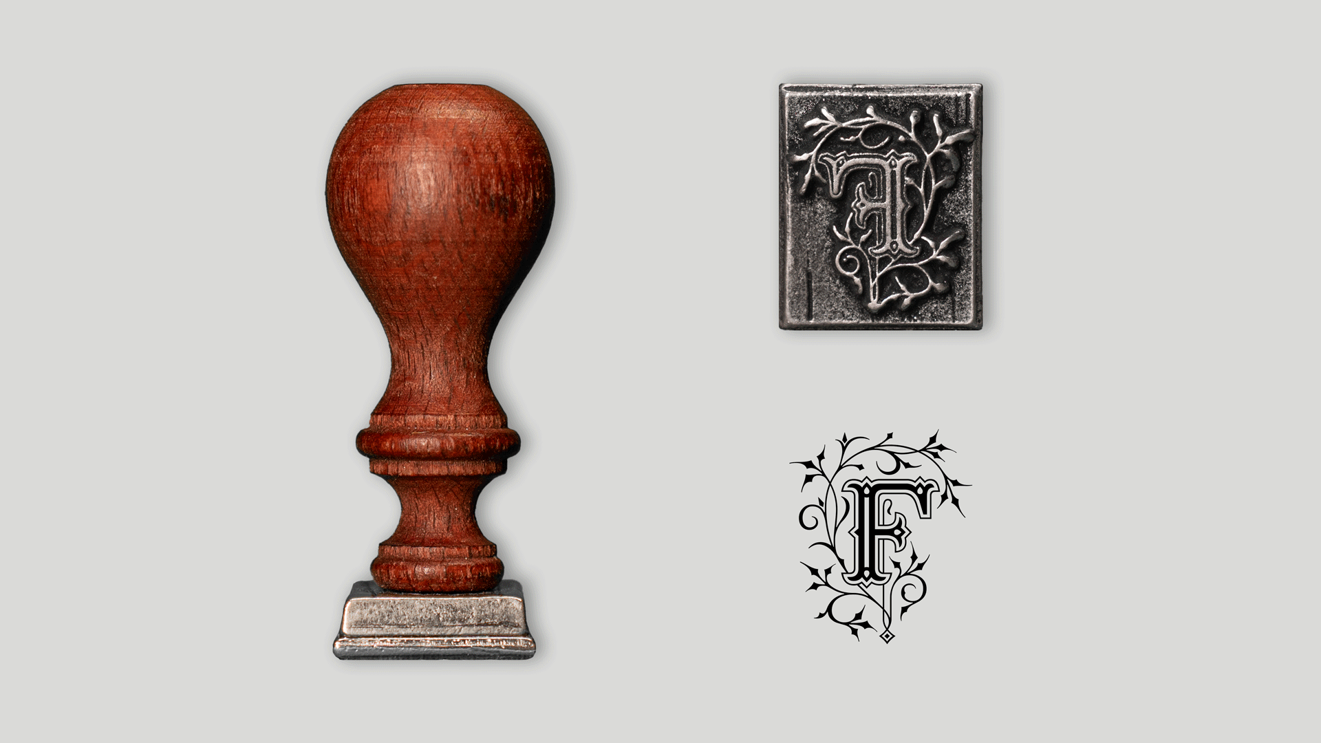 Seal with initial "Arabesque"