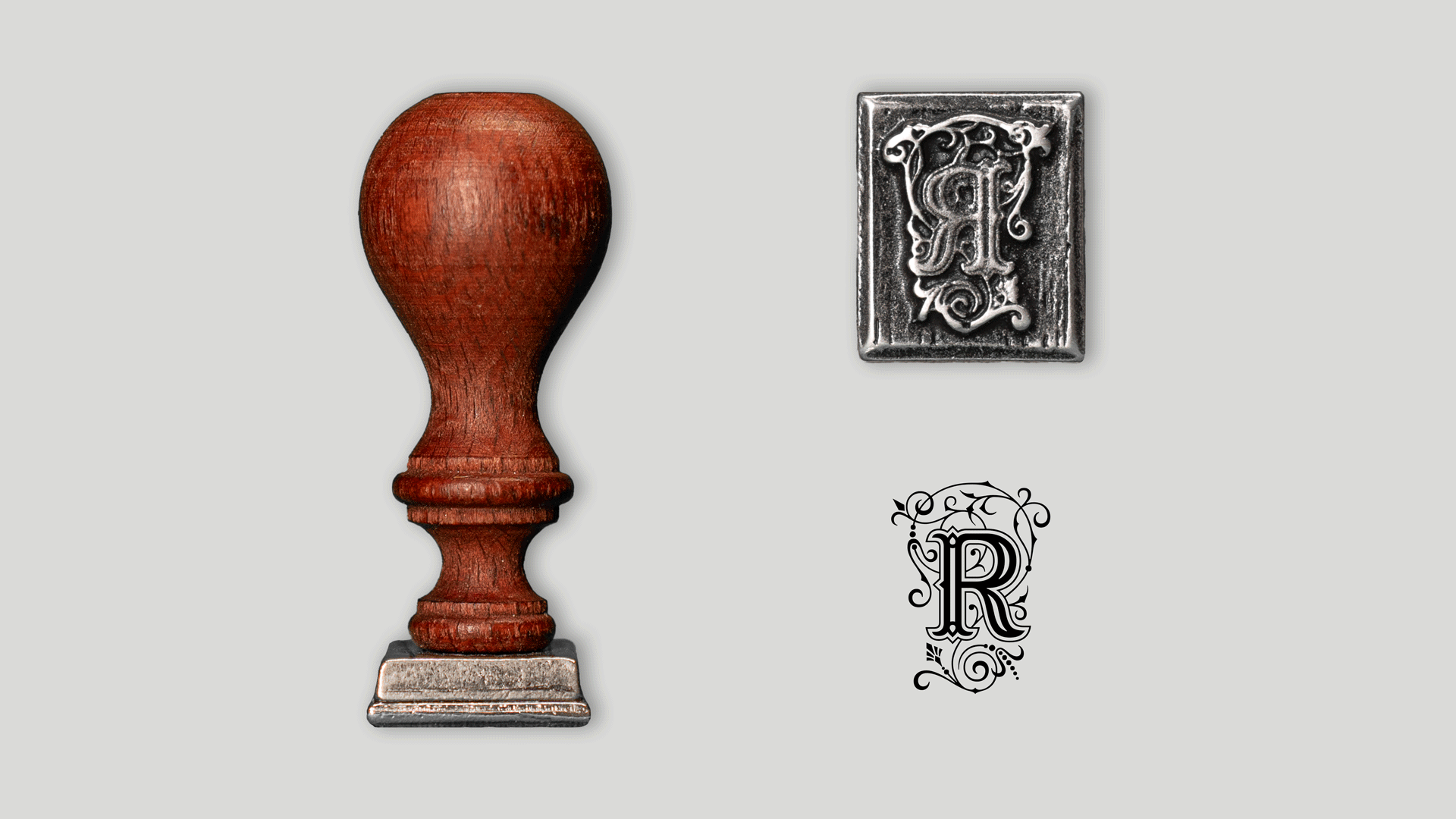 Seal with initial "Arabesque"
