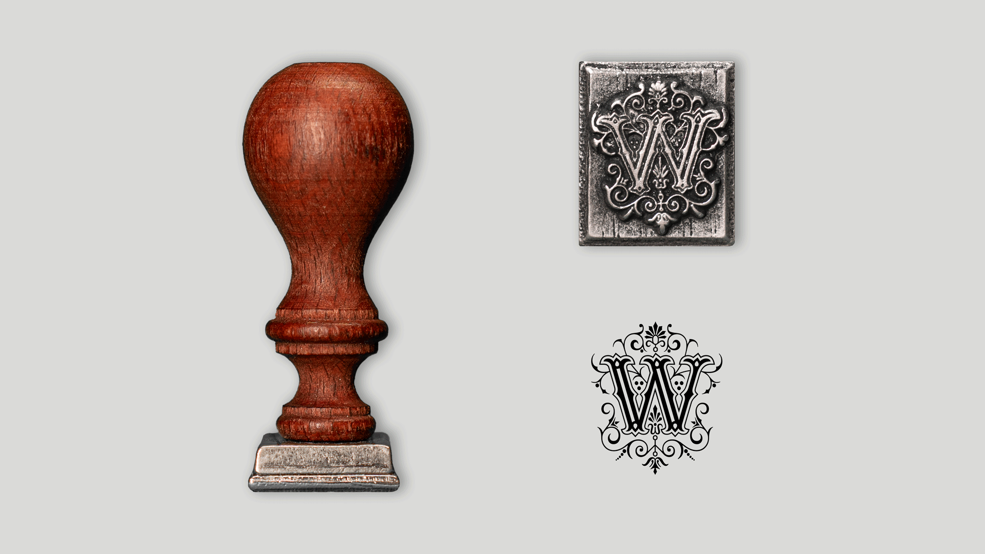 Seal with initial "Arabesque"