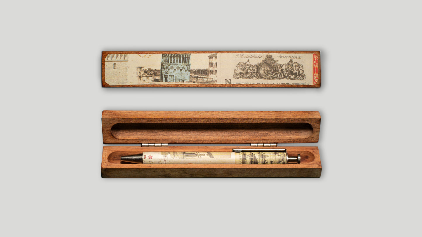 Astucci in legno con biro in legno