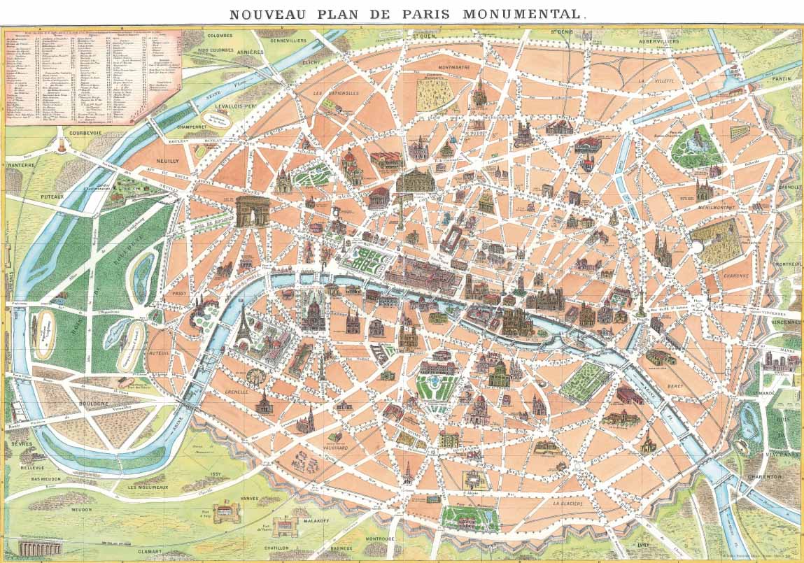 Parigi Mappa 2