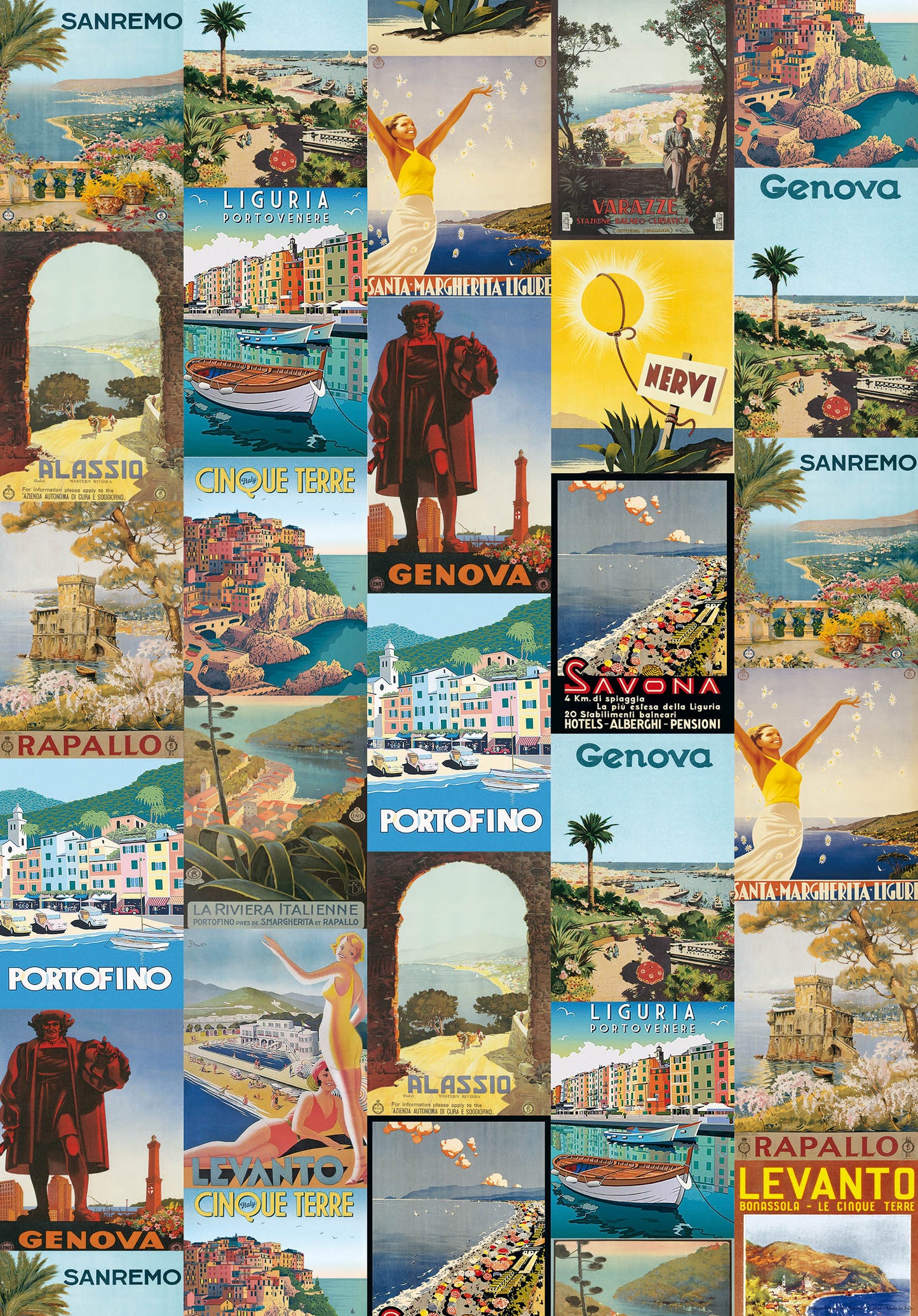 Cartoline della Liguria