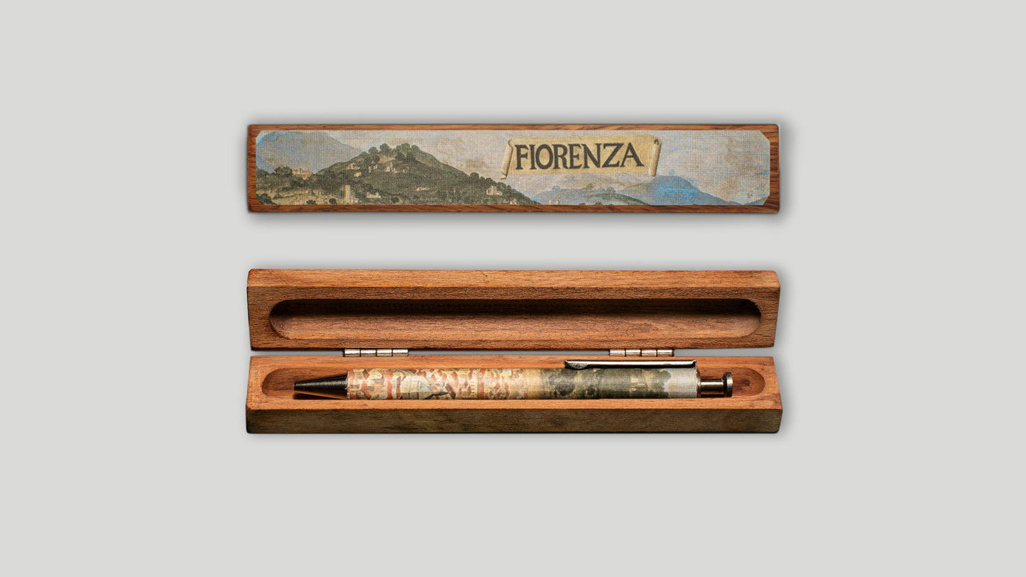 Astucci in legno con biro in legno
