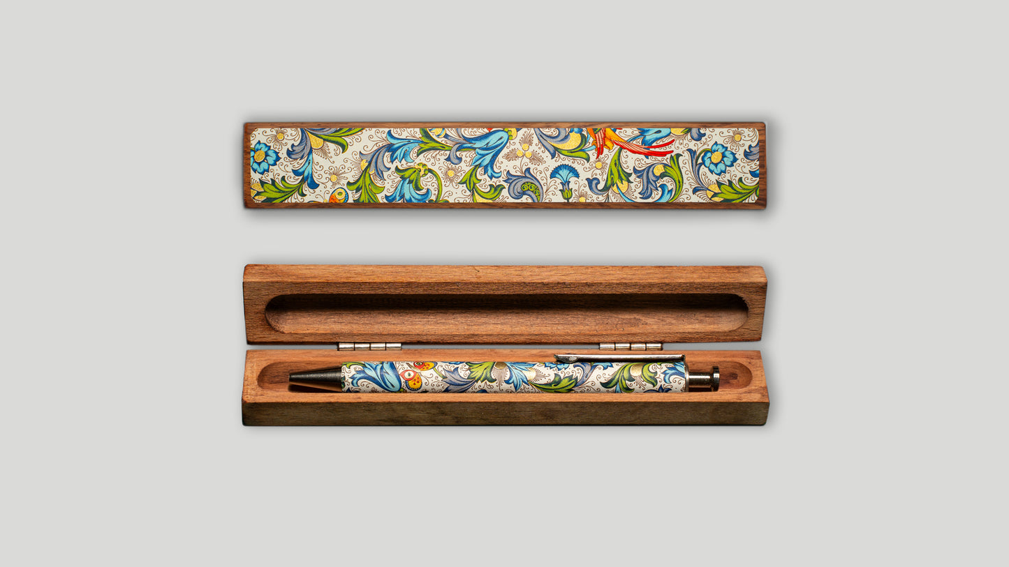 Astucci in legno con biro in legno
