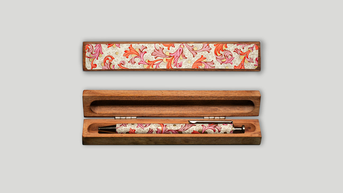 Astucci in legno con biro in legno