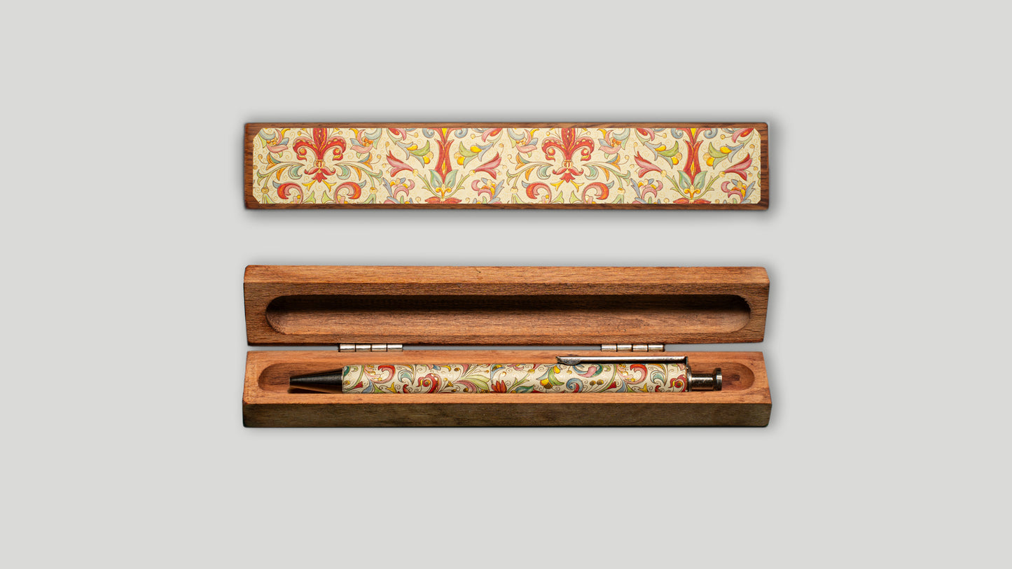 Astucci in legno con biro in legno
