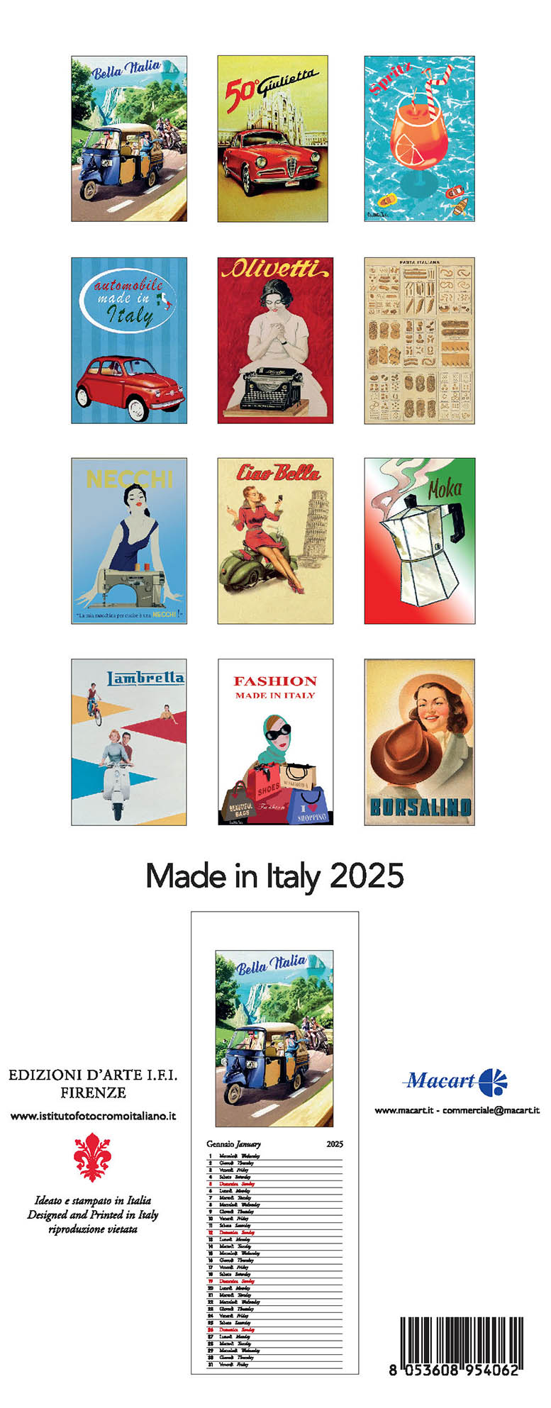 Hergestellt in Italien 2025 